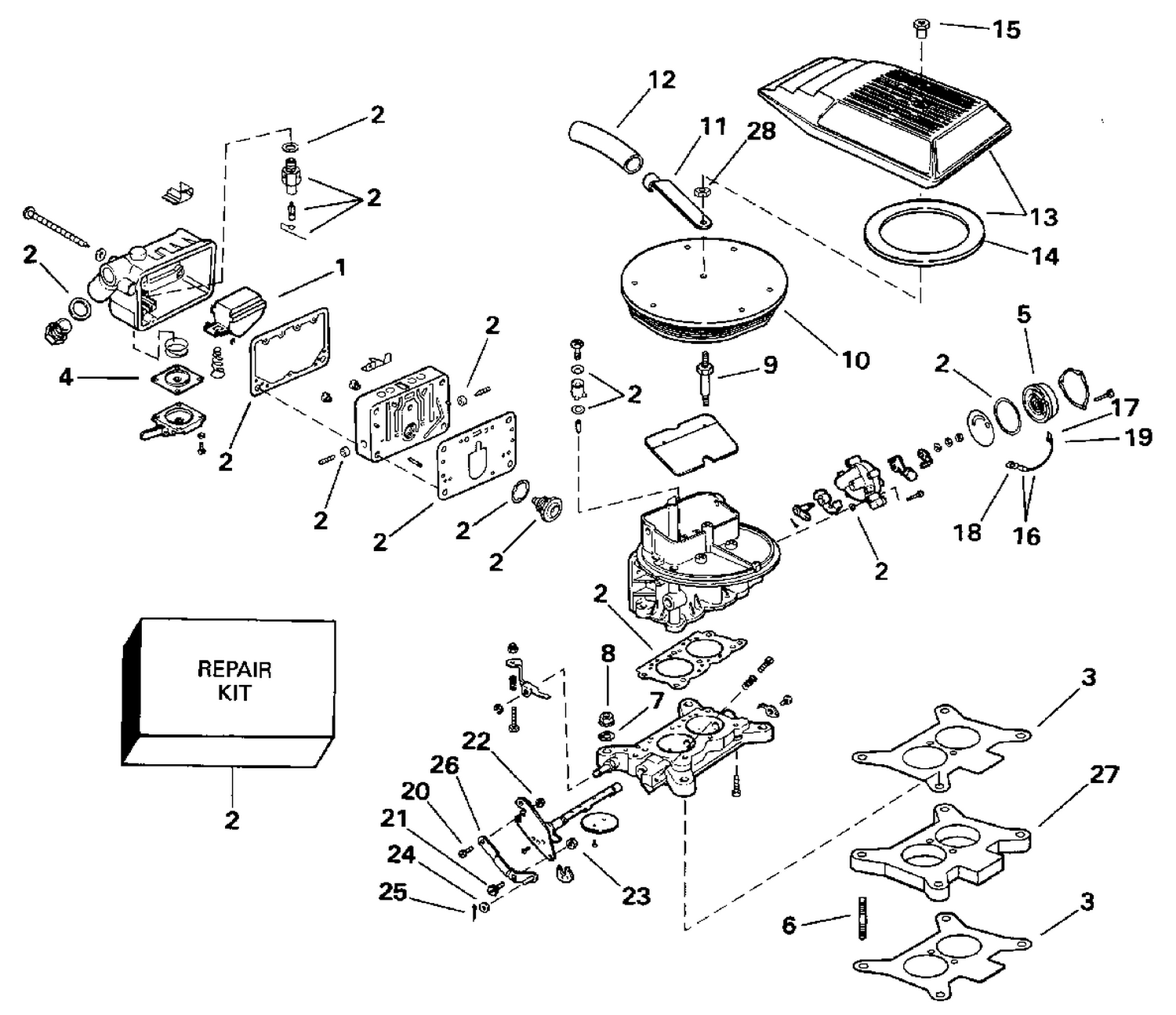 CARBURETOR - 2V