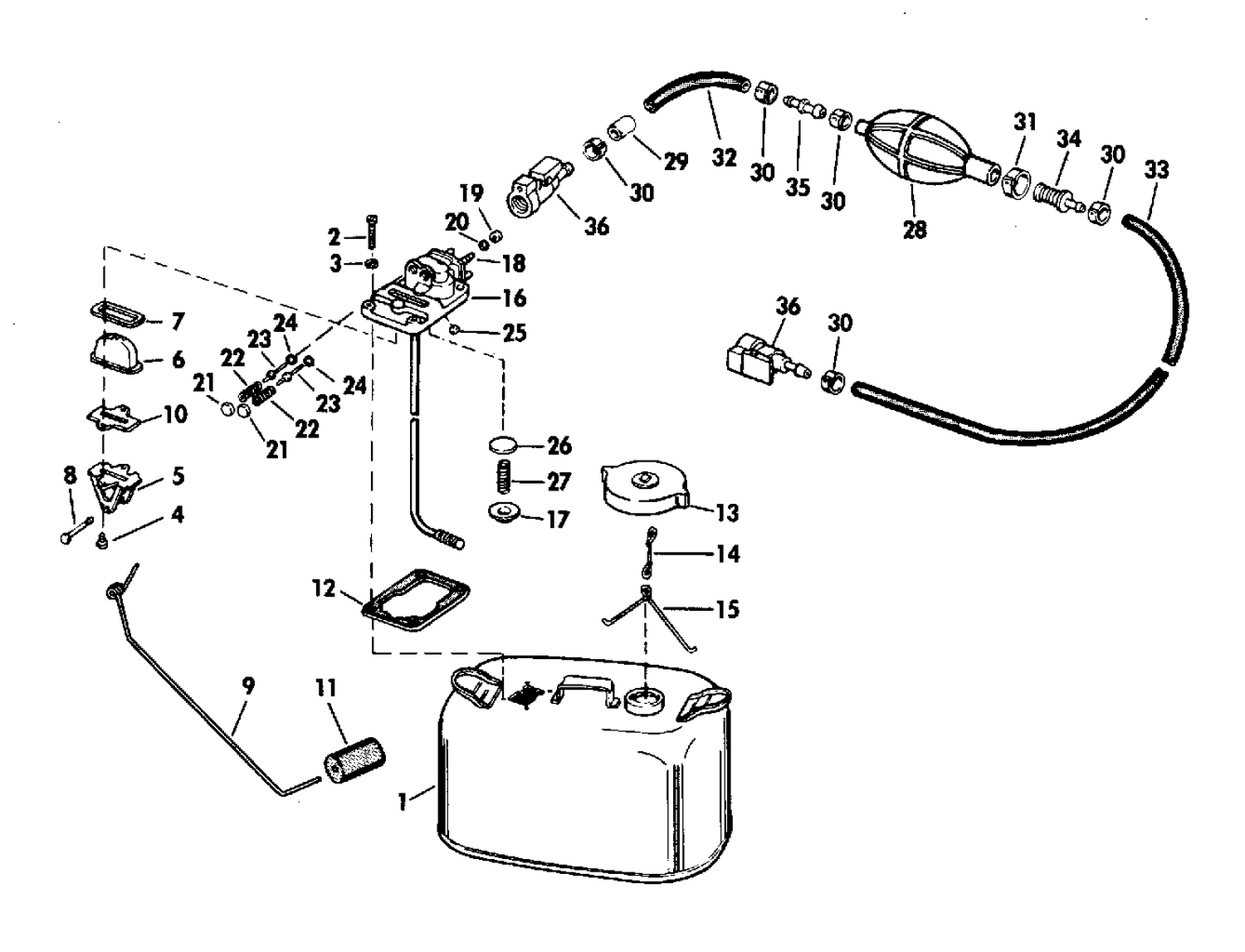 FUEL TANK 6 GALLON