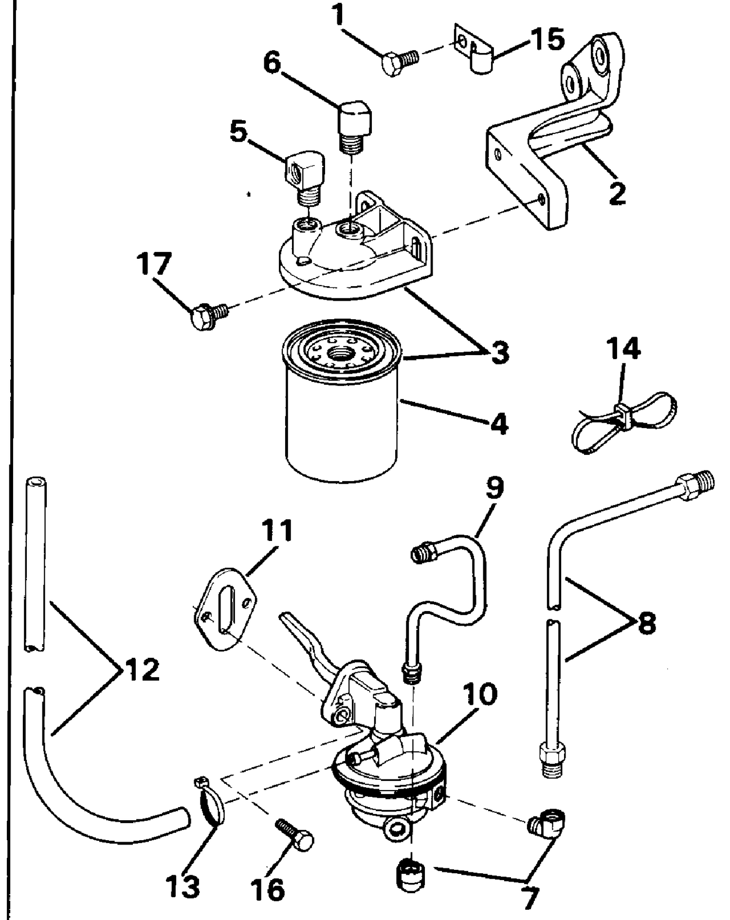 FUEL PUMP AND FILTER