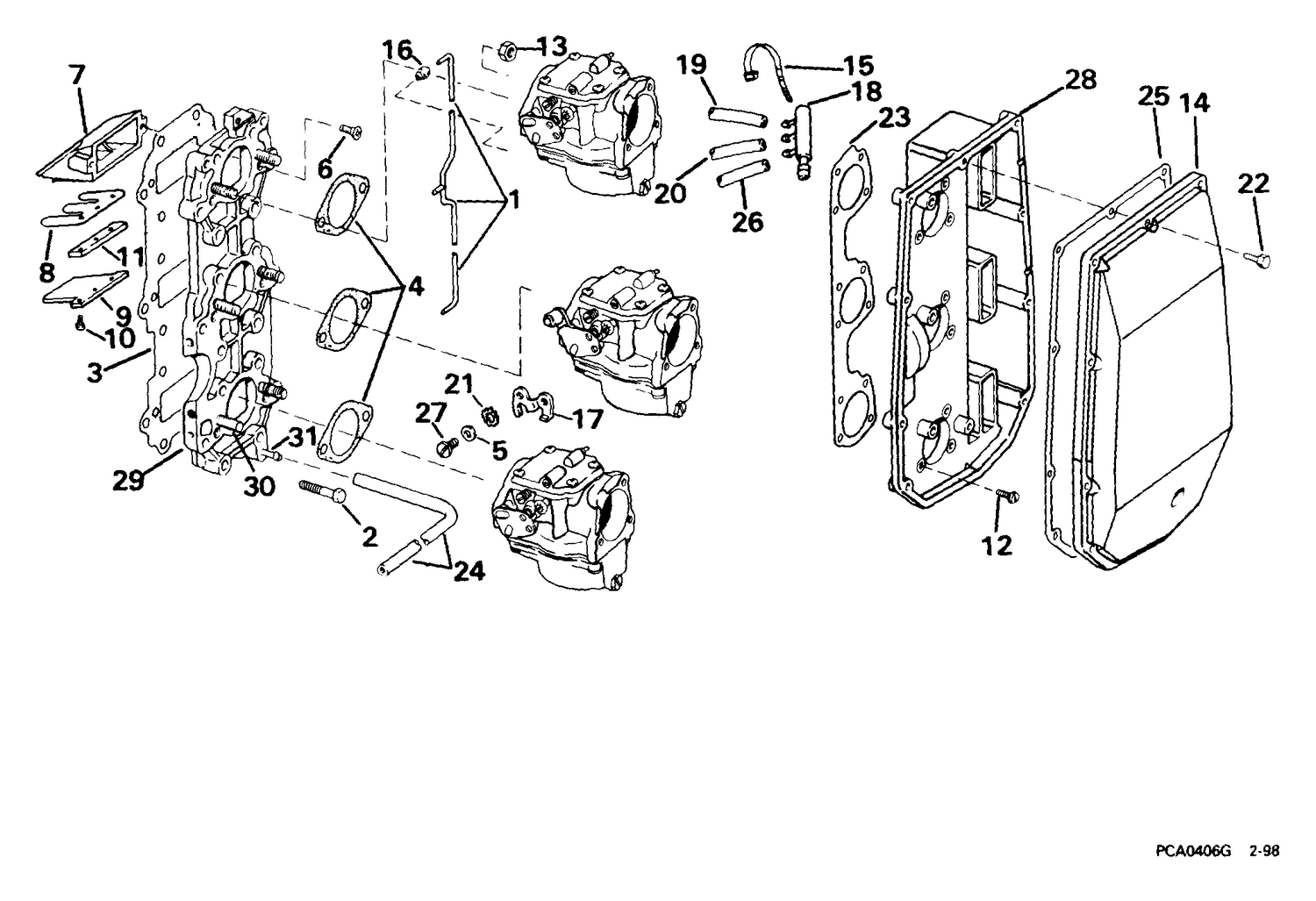 INTAKE MANIFOLD & AIR SILENCER