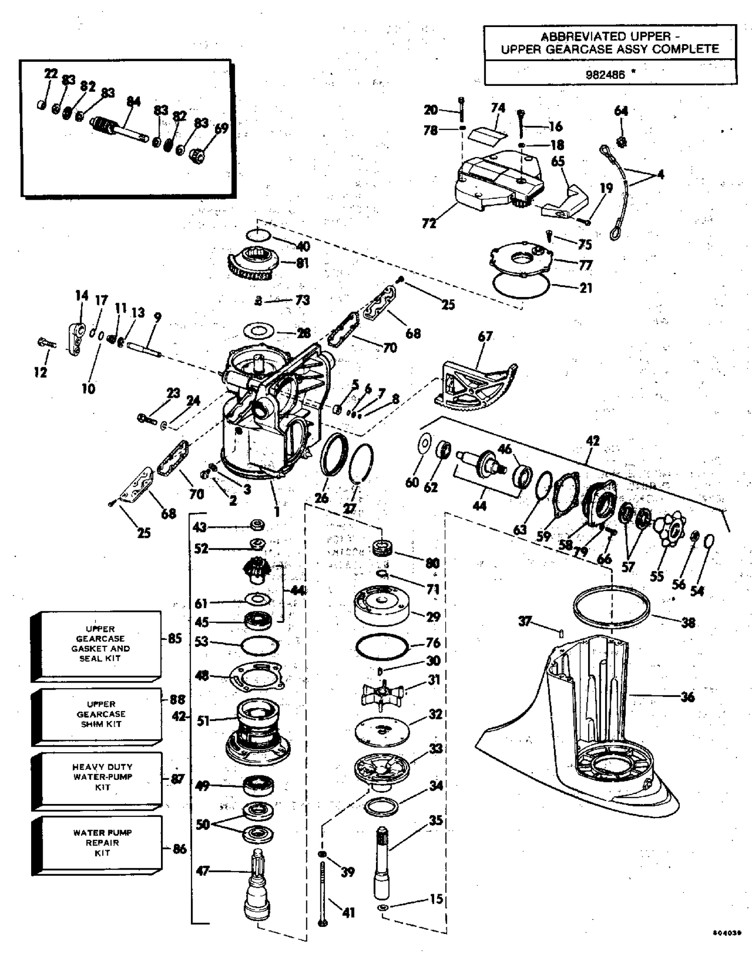 Assembly diagram