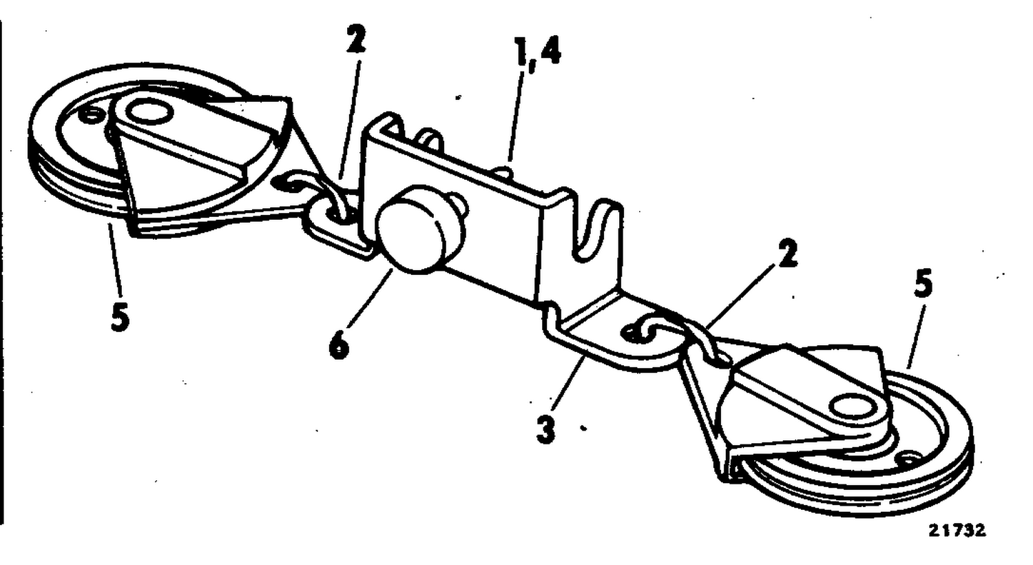 REMOTE CTRL. & STEERING CONN.6 THRU 25 HP SINGLE MOTOR