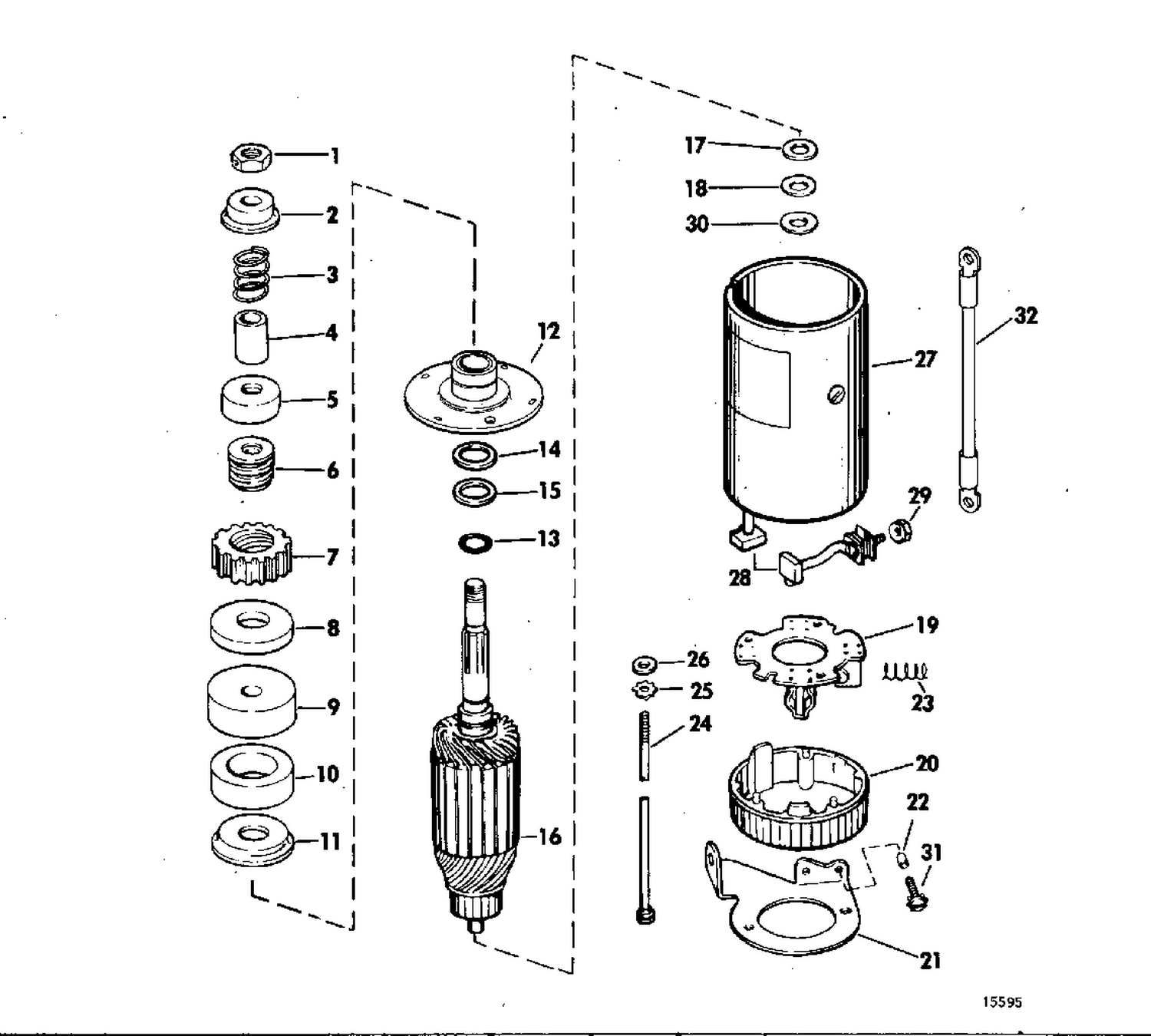 ELECTRIC STARTER GROUP ELECTRIC START
