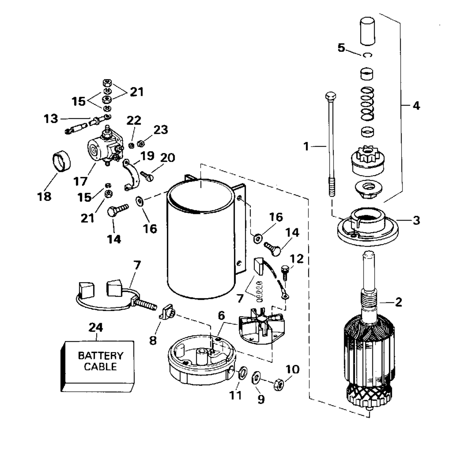ELECTRIC STARTER & SOLENOID
