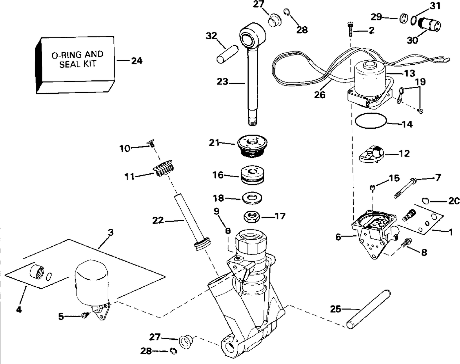 POWER TRIM/TILT HYDRAULIC ASSEMBLY