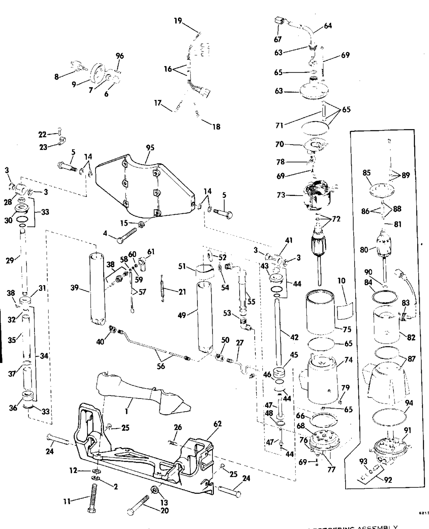 POWER TILT AND TRIM 55 HP