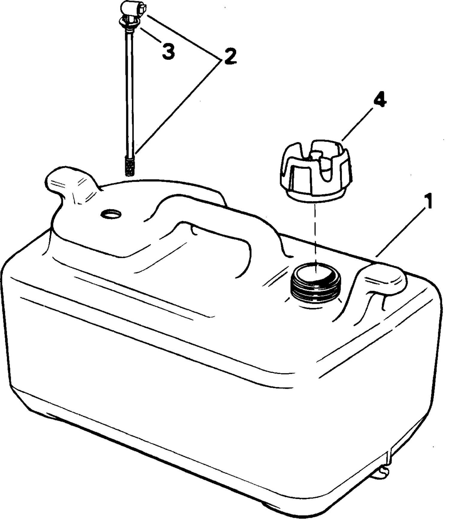 FUEL TANK - 6 GALLON