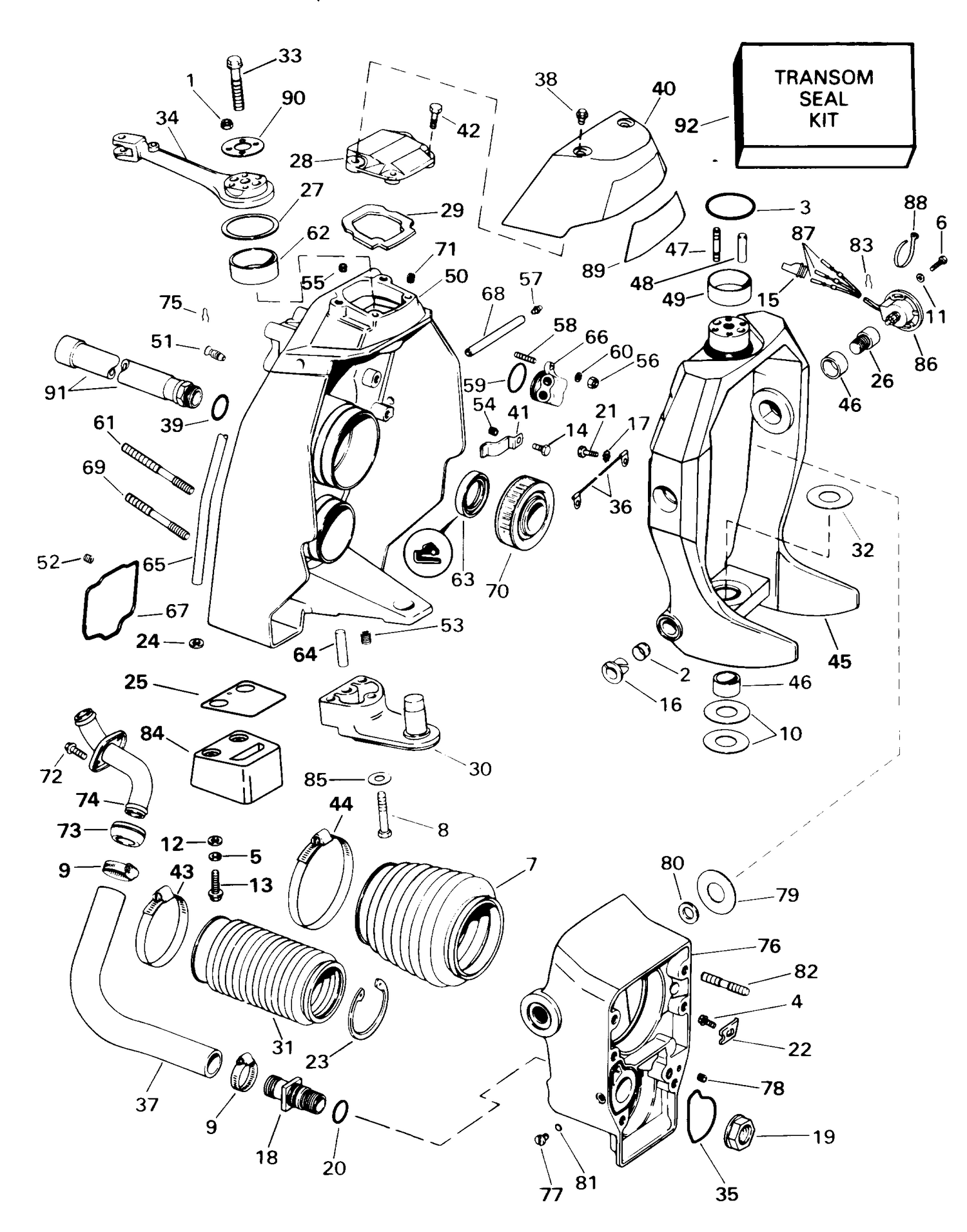 TRANSOM MOUNT