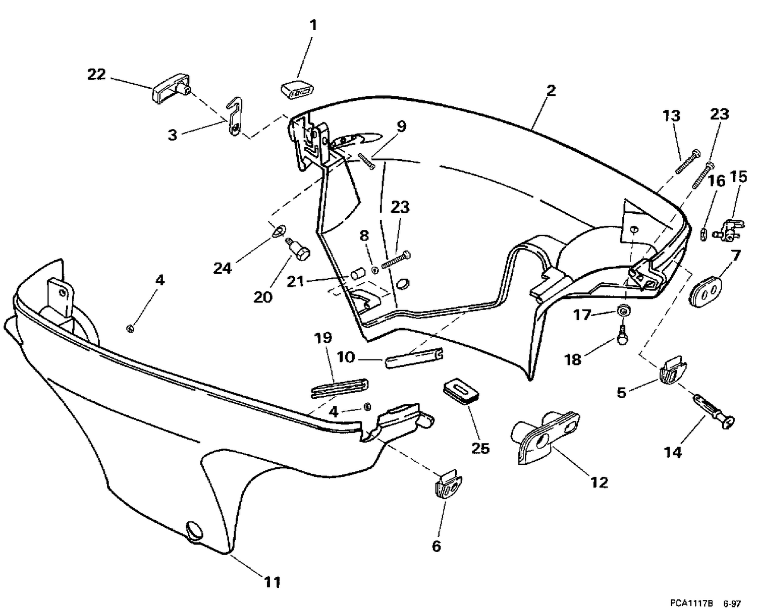 LOWER ENGINE COVER