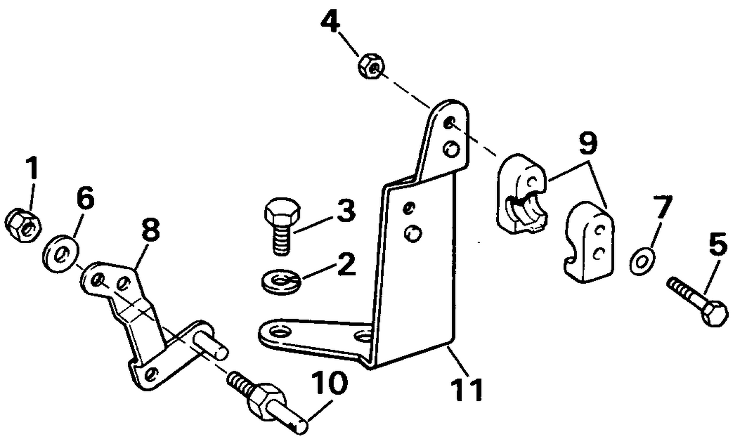 DUAL STATION THROTTLE KIT - 5.0/5.8 LITRE MODELS