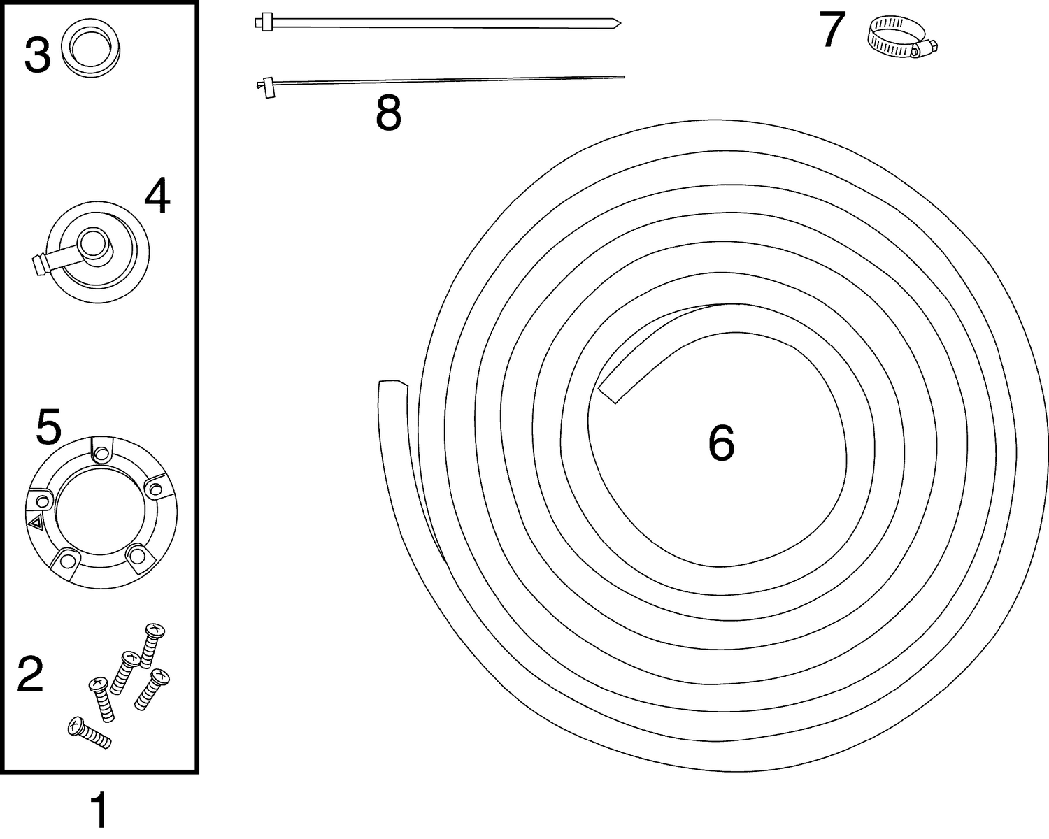 OIL TANK CONVERSION KIT