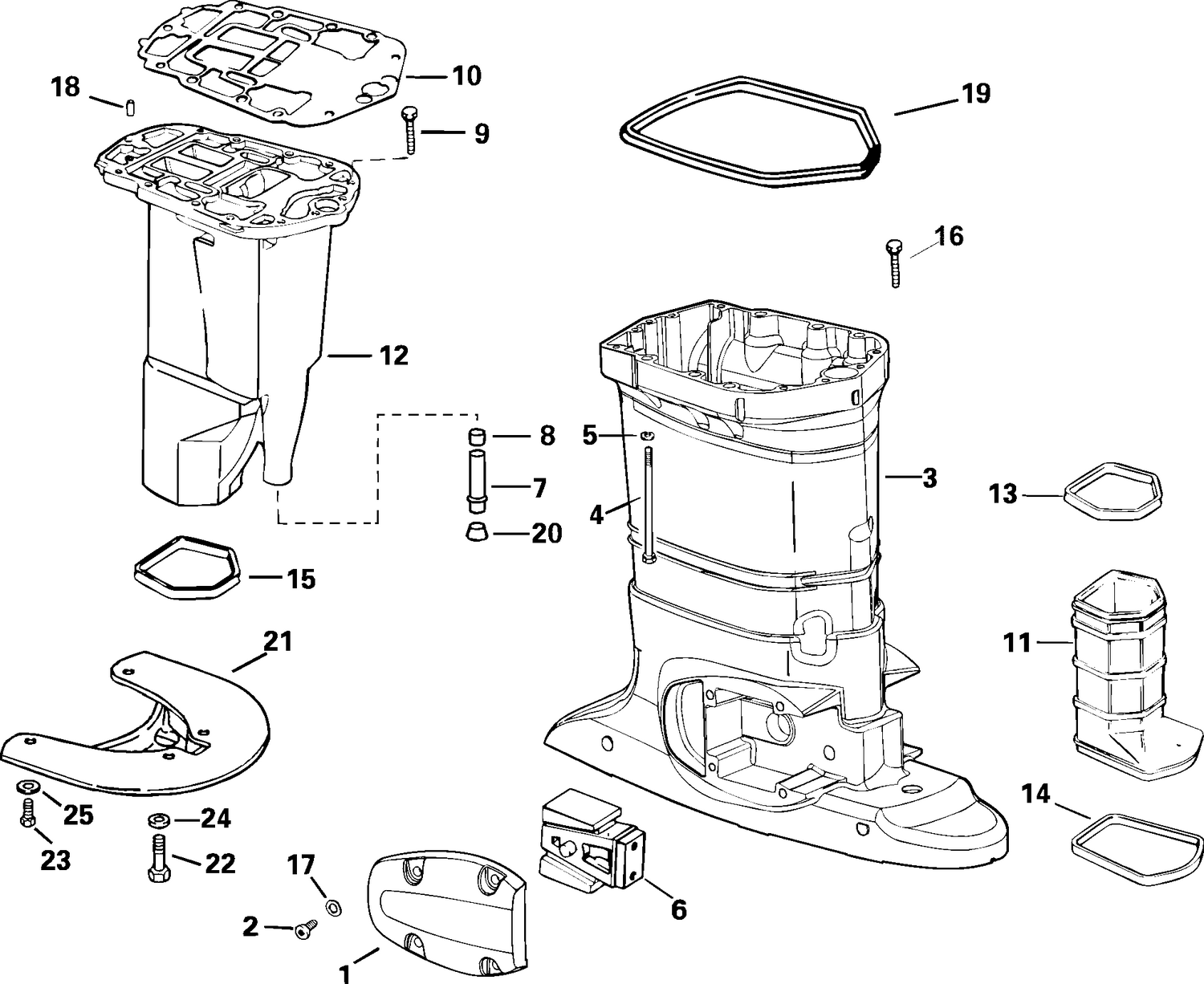 EXHAUST HOUSING