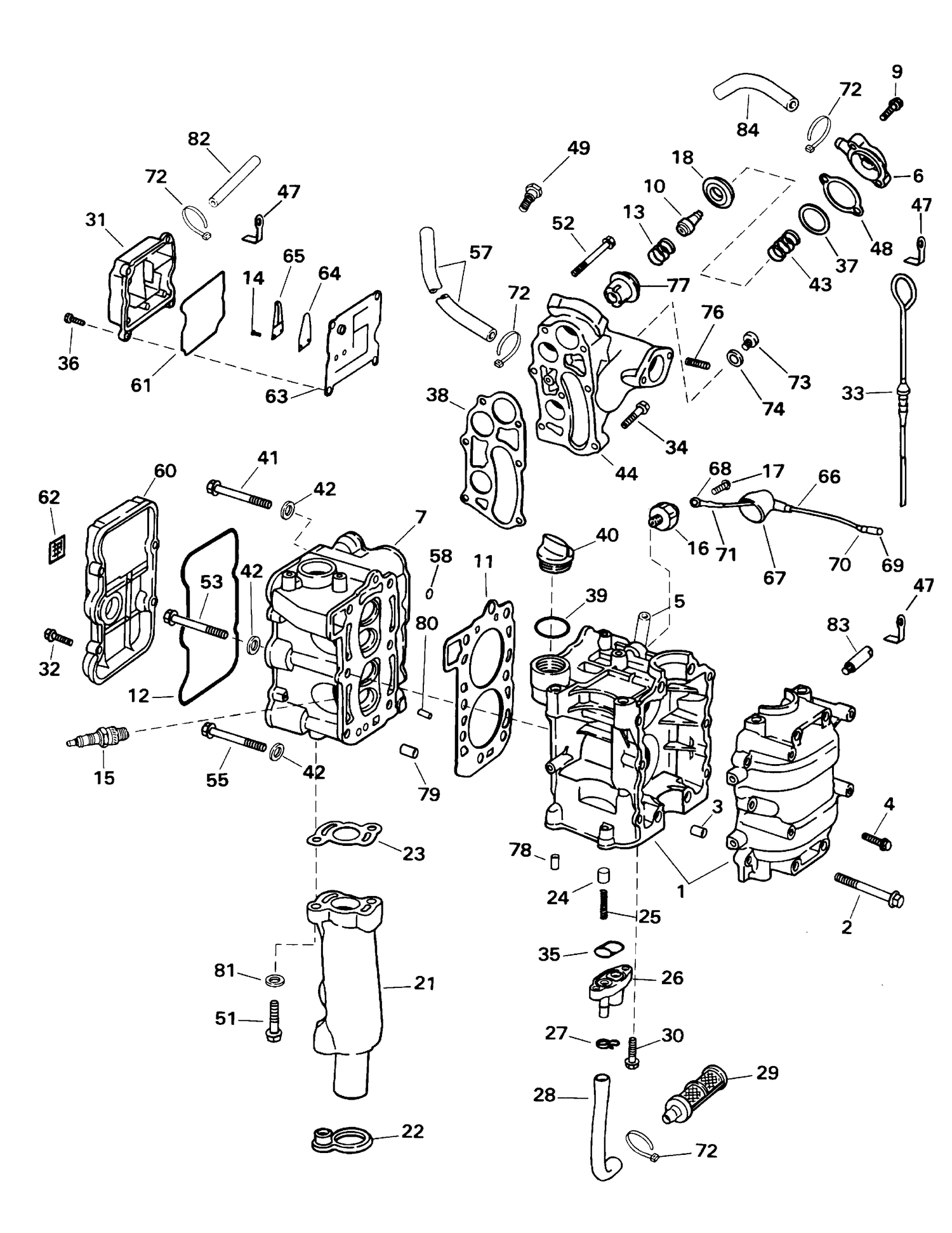 CYLINDER HEAD & CRANKSHAFT