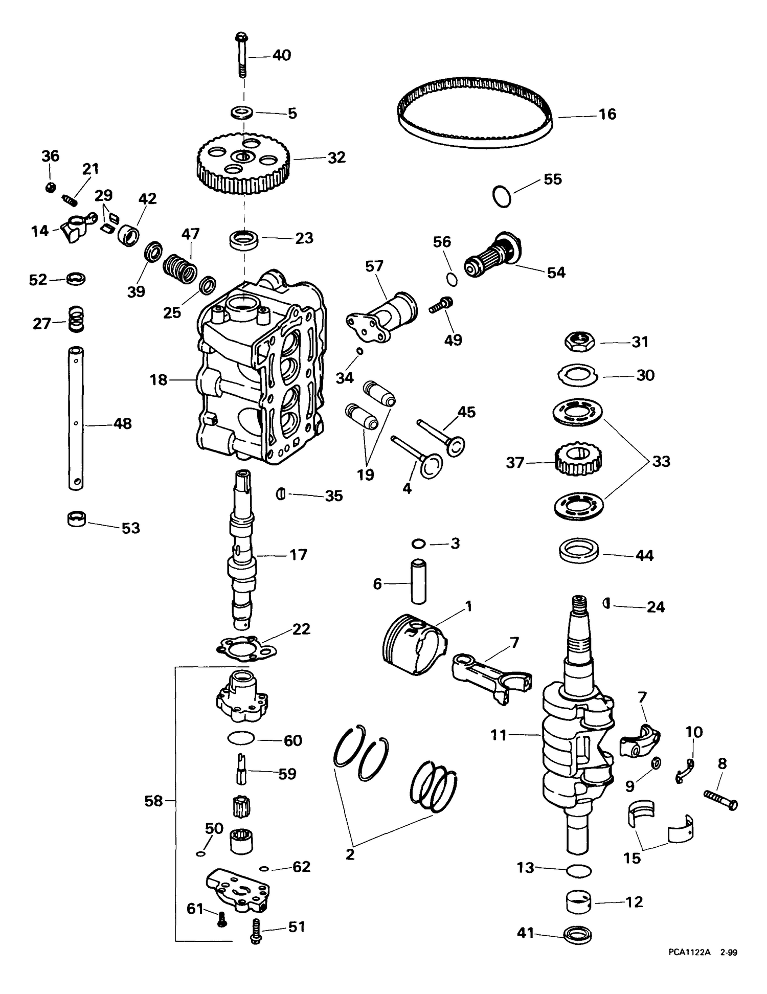 CYLINDER HEAD & CRANKSHAFT