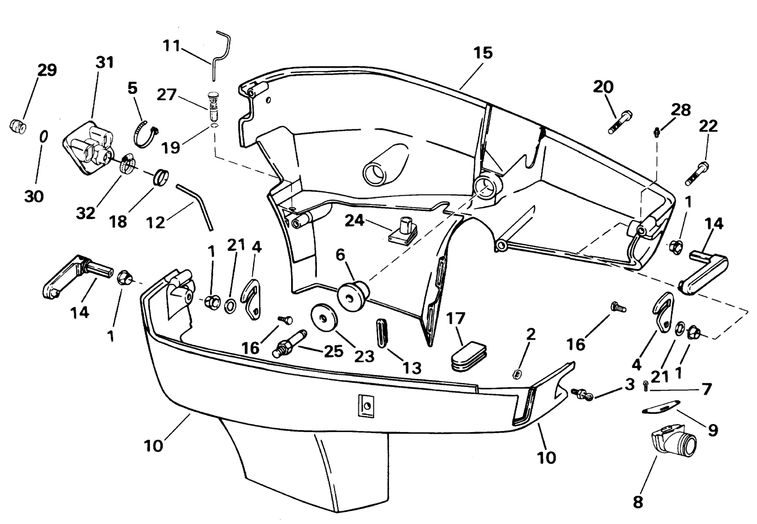 LOWER ENGINE COVER