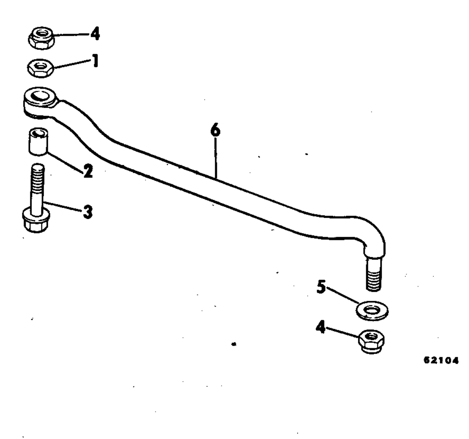 STEERING CONNECTOR KIT-ROTAMATIC II 35 & 55 HP