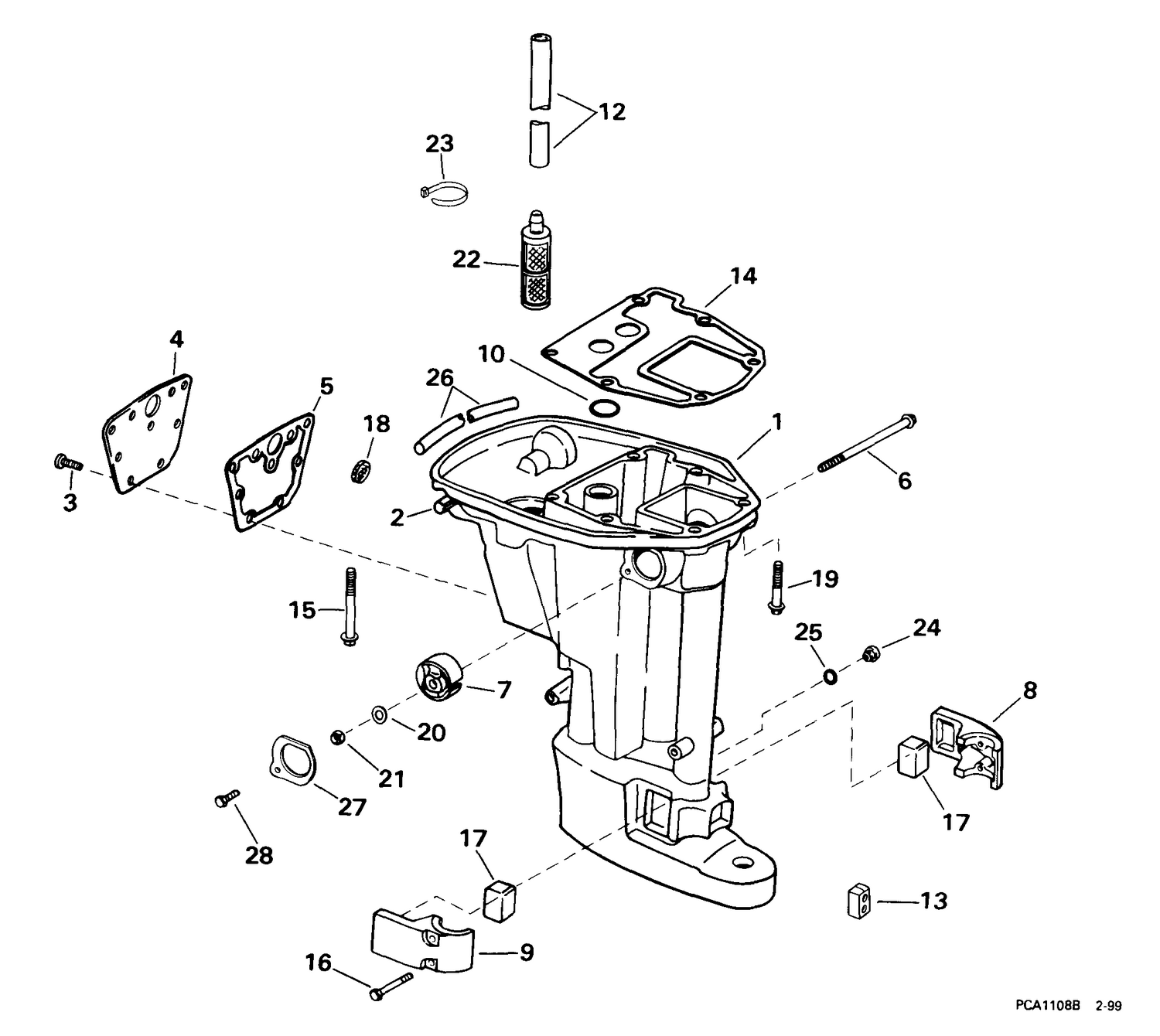 EXHAUST HOUSING