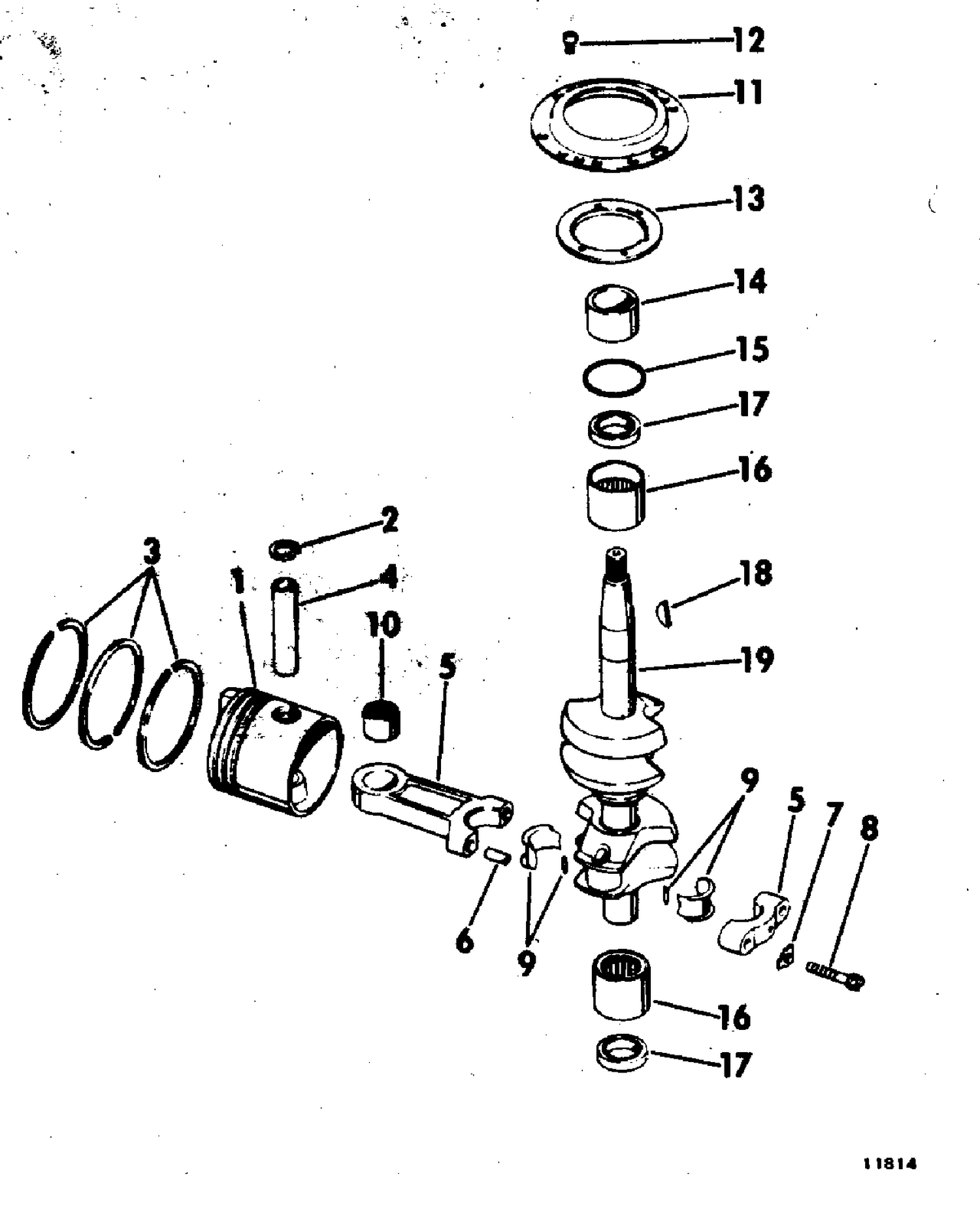 CRANKSHAFT & PISTON
