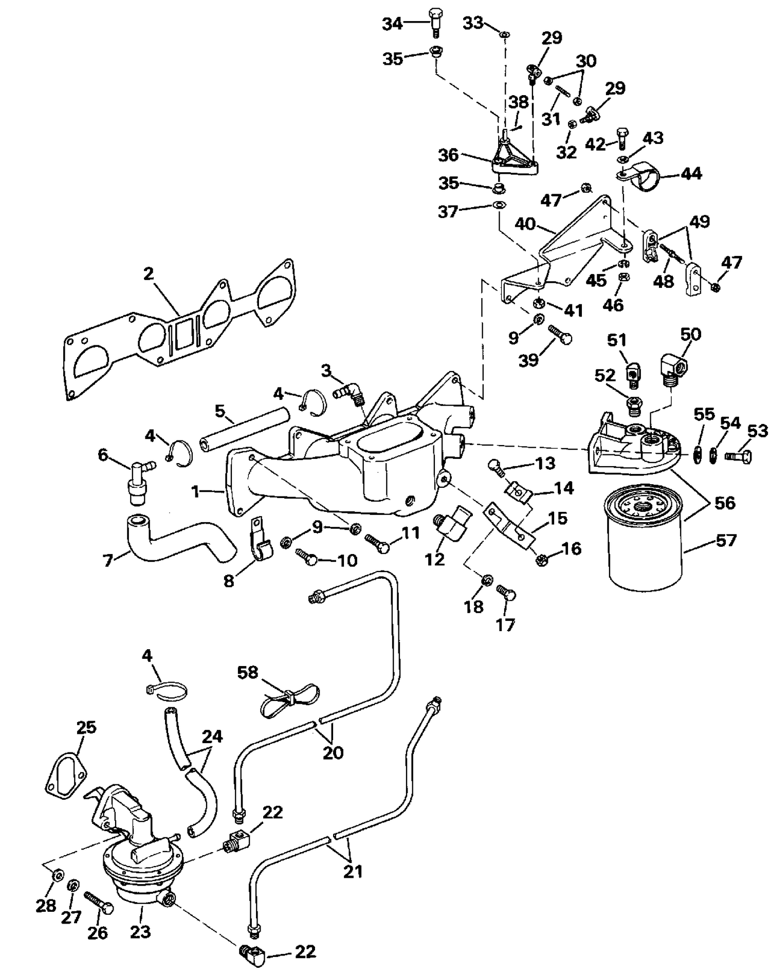 INTAKE MANIFOLD & FUEL  SYSTEM
