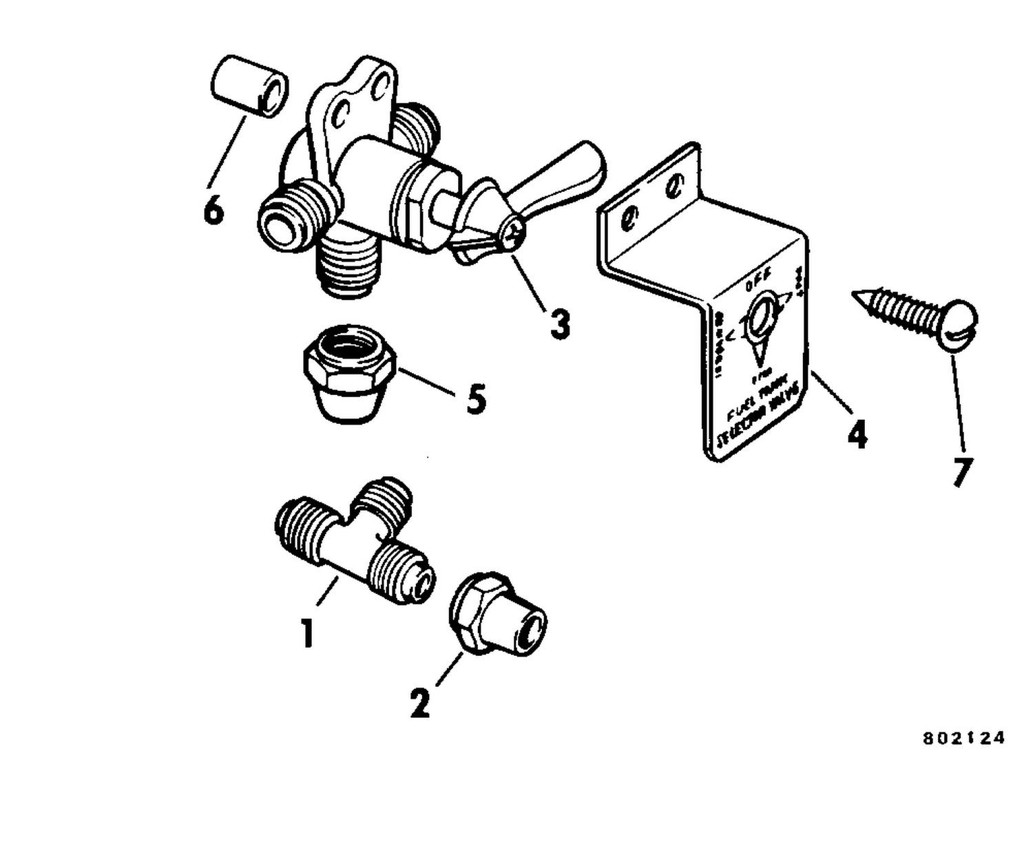 FUEL TANK SELECTOR VALVE