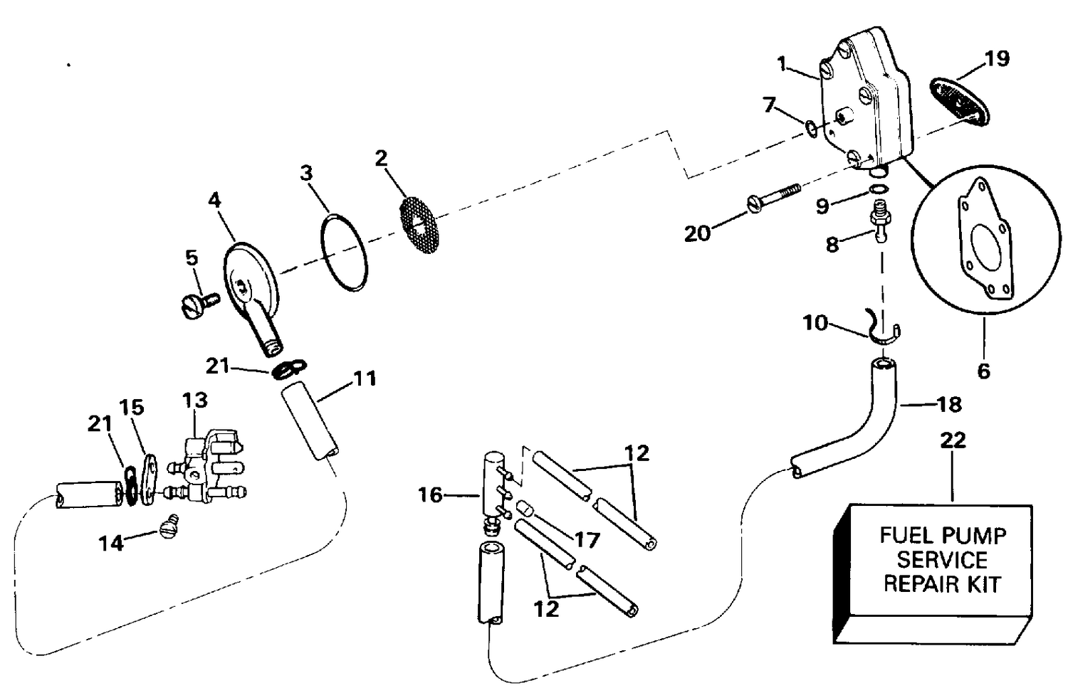 FUEL PUMP AND FILTER