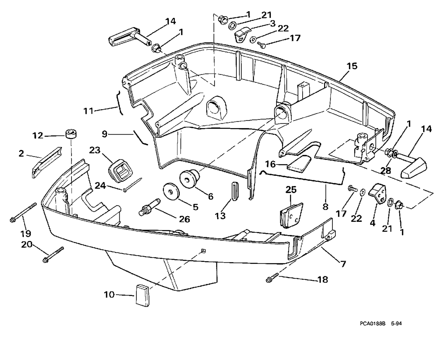 LOWER ENGINE COVER