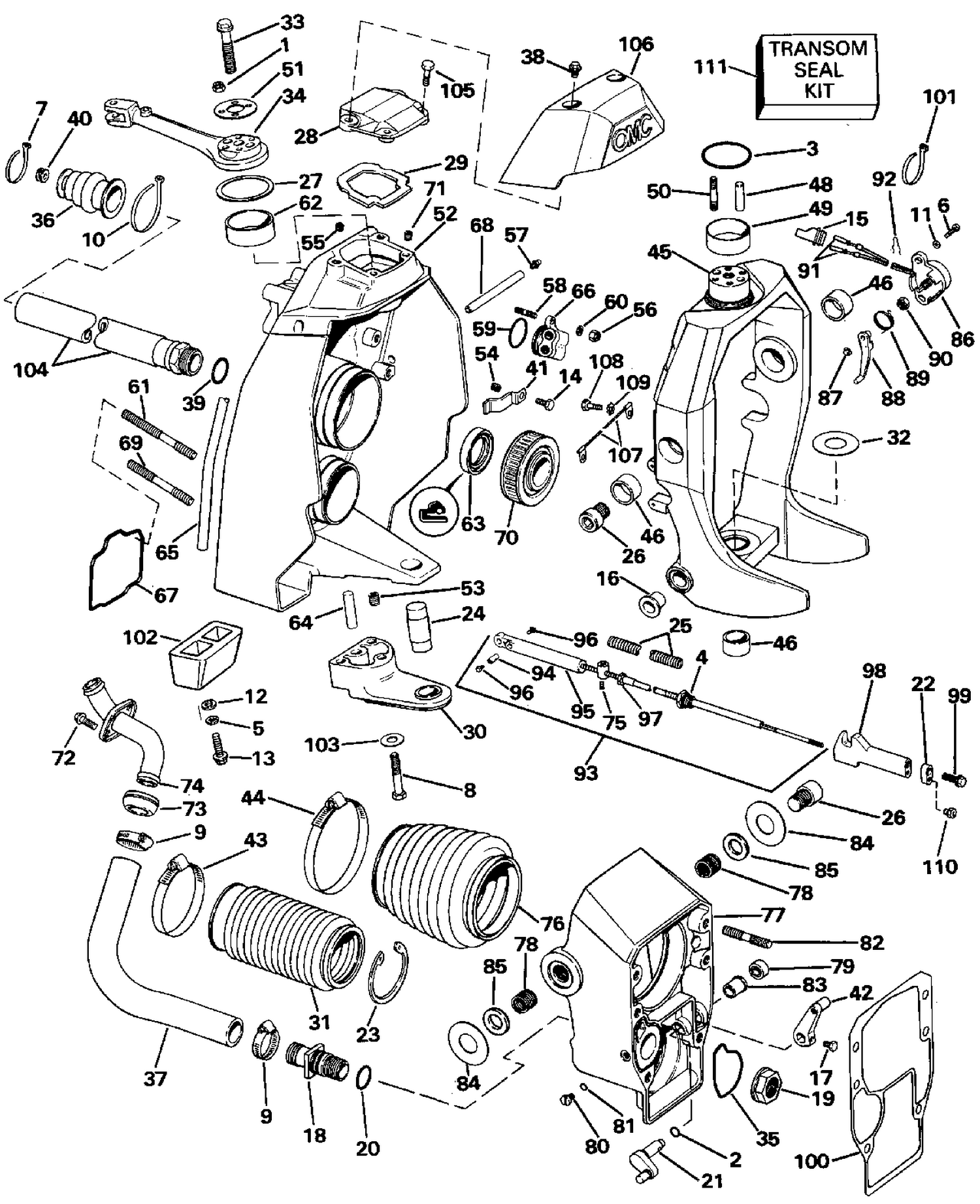 TRANSOM MOUNT