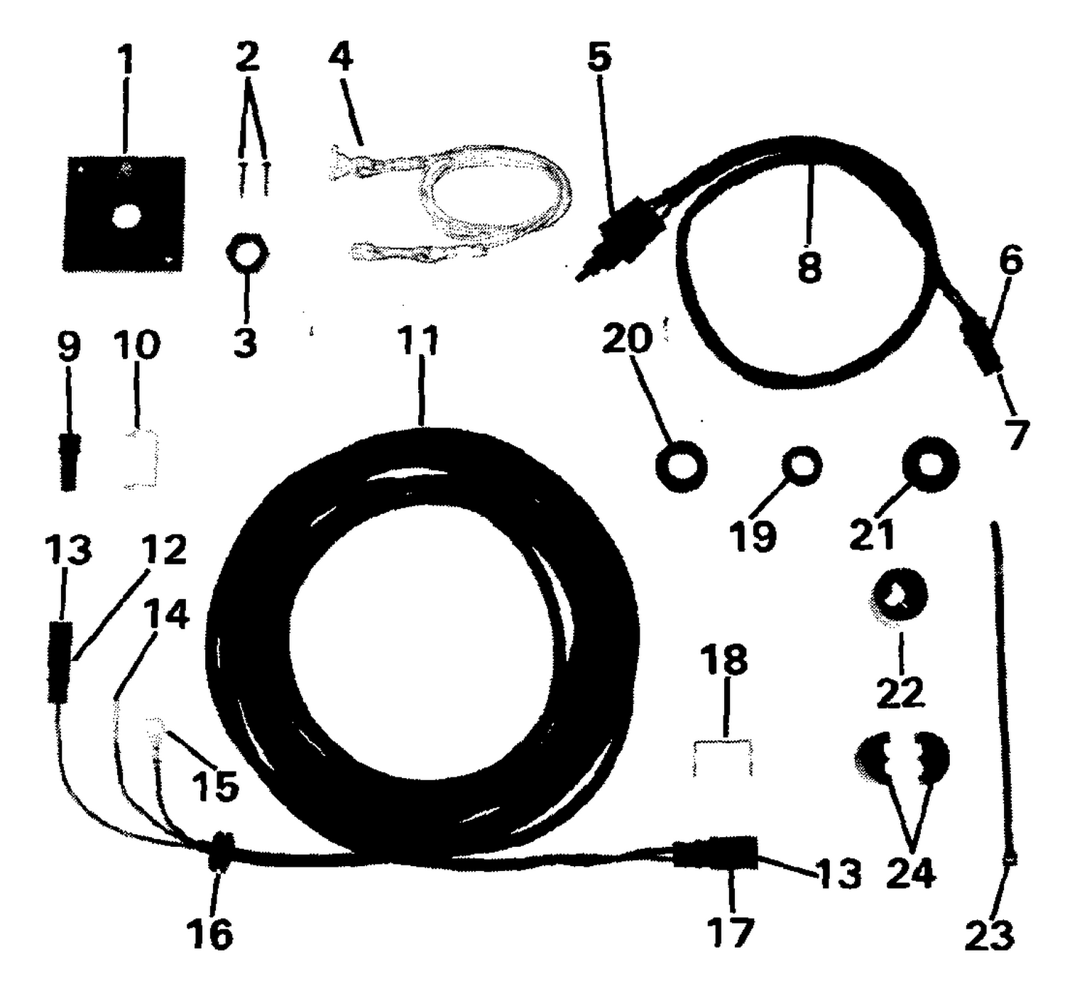EMERGENCY IGN. CUTOFF 4.5-35 R & TE DASH OR GUNWALE MNT