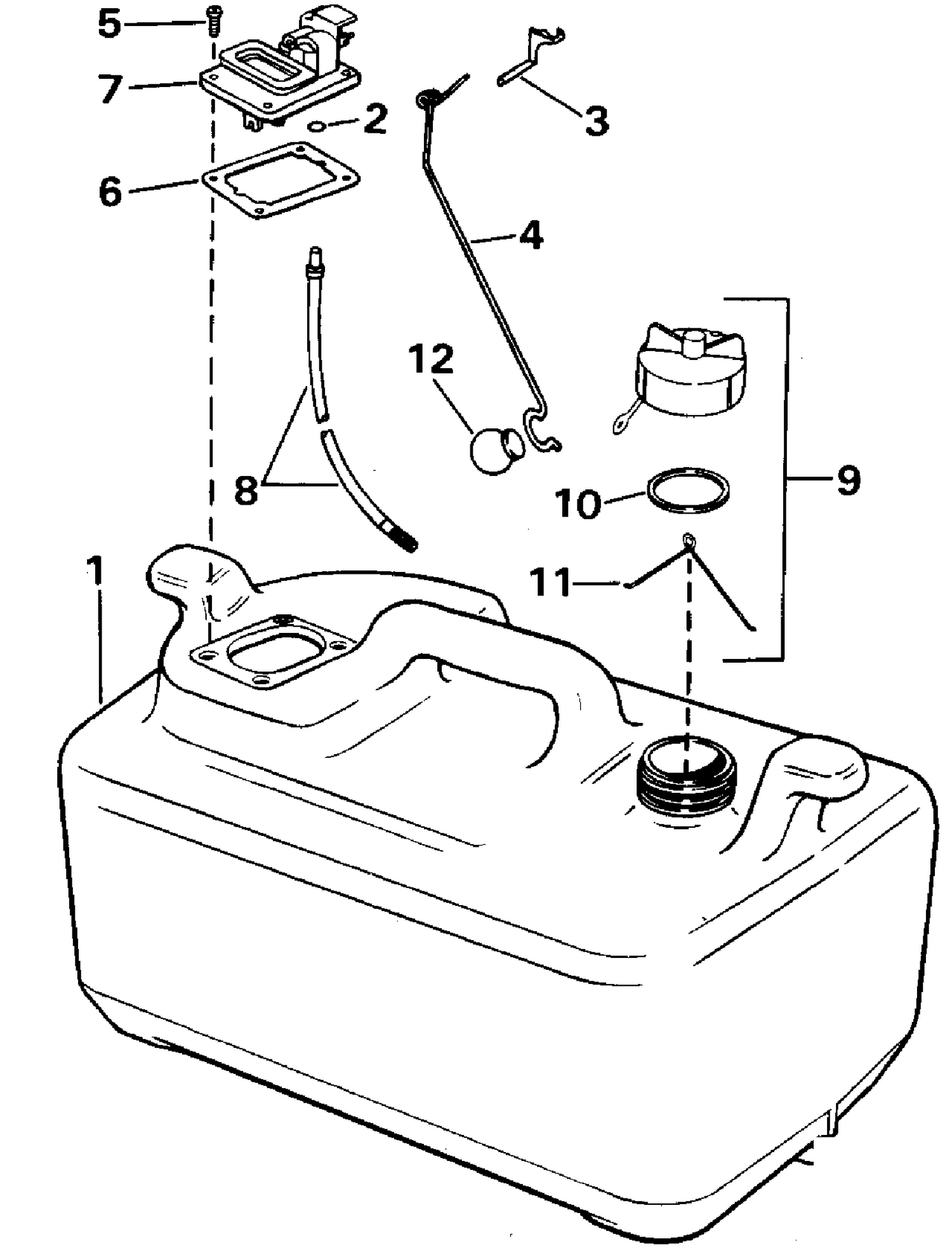 FUEL TANK P/N 175106
