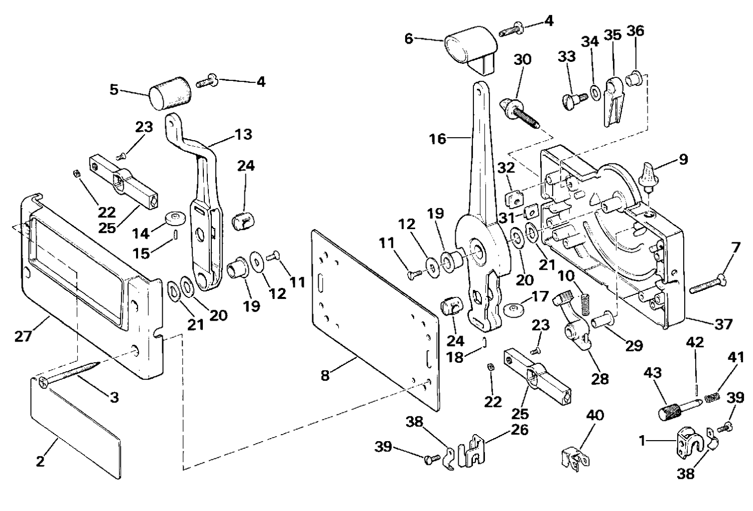 REMOTE CONTROL - SINGLE MOTOR