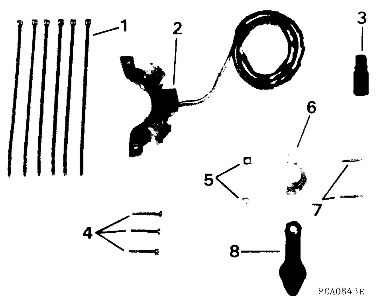 AC LIGHTING KIT - 6.5, 10 & 25 ROPE START COMMERCIALS