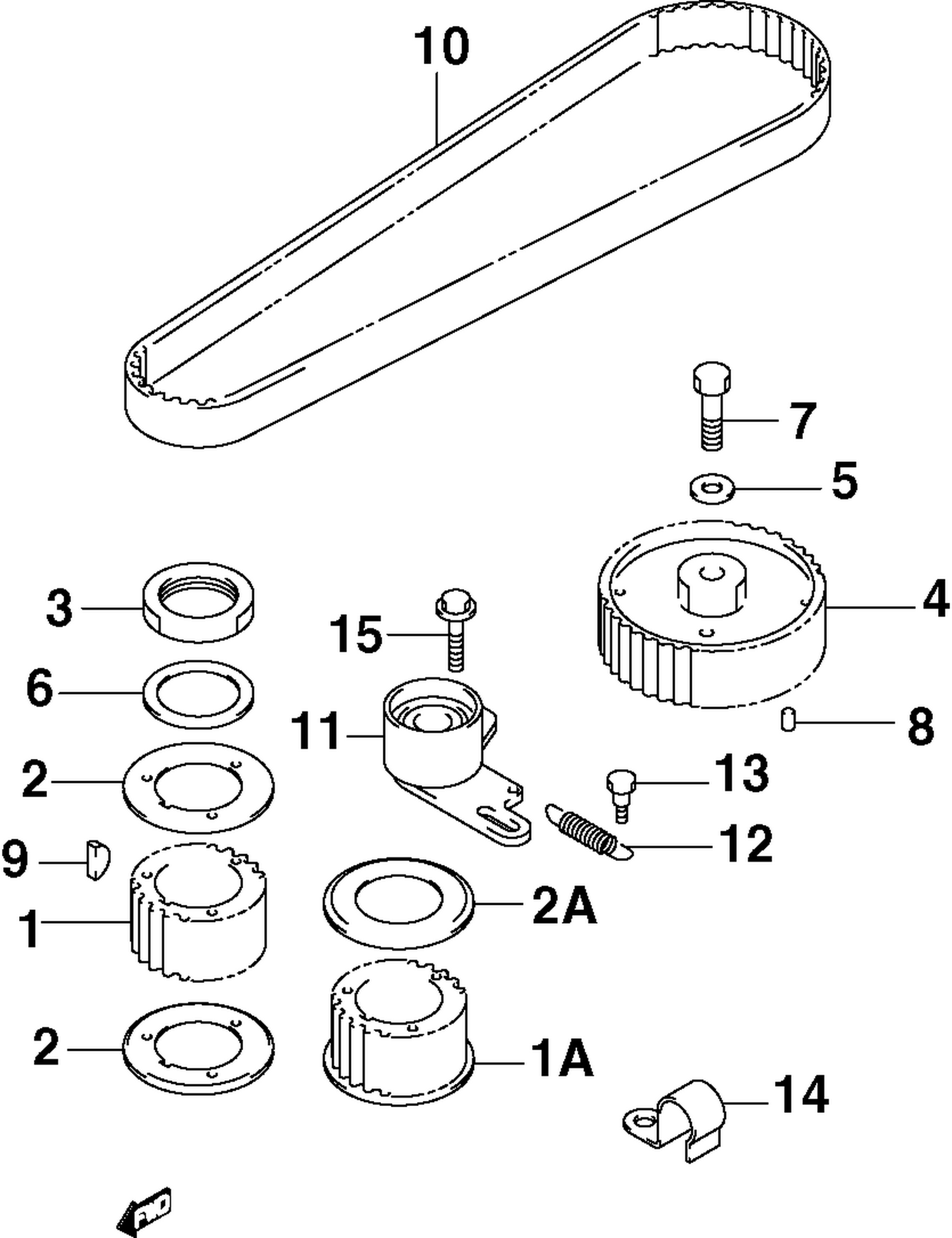 TIMING BELT/PULLEY