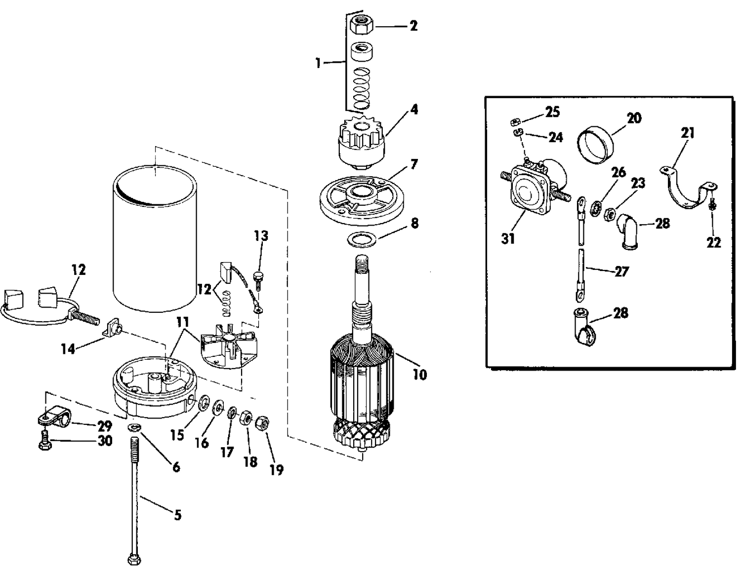 ELECTRIC STARTER & SOLENOID