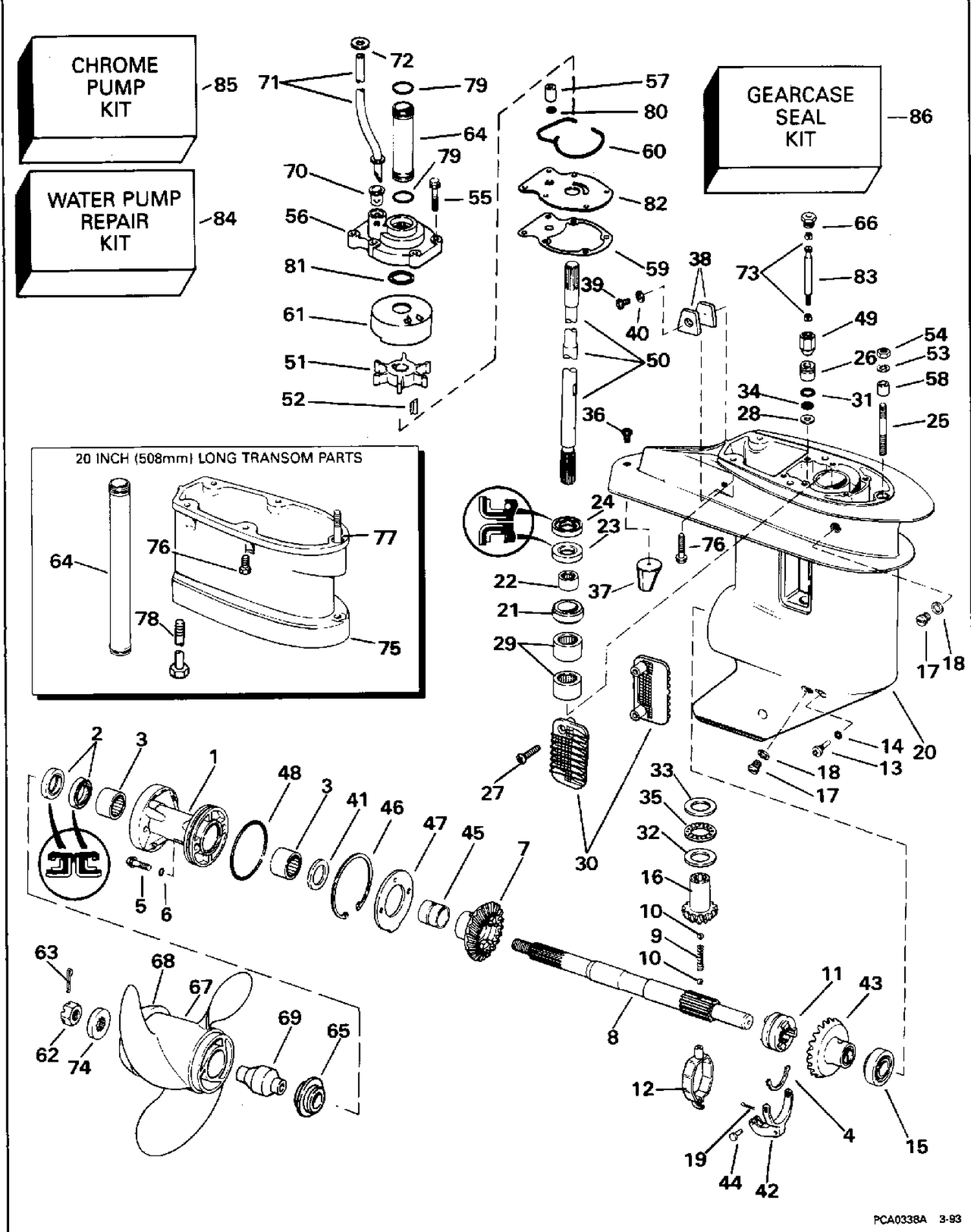 GEARCASE - S25RP
