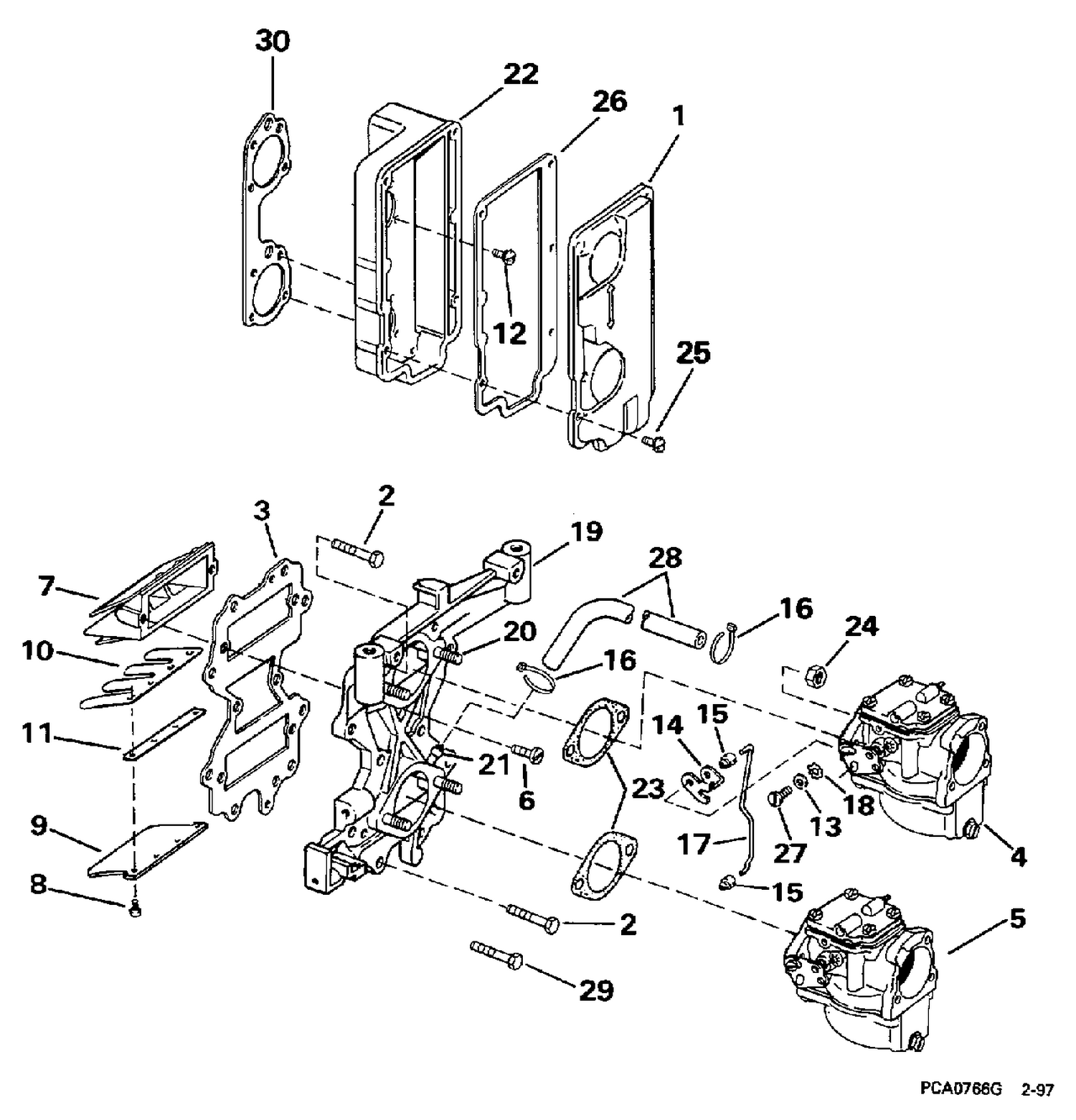 INTAKE MANIFOLD & AIR SILENCER