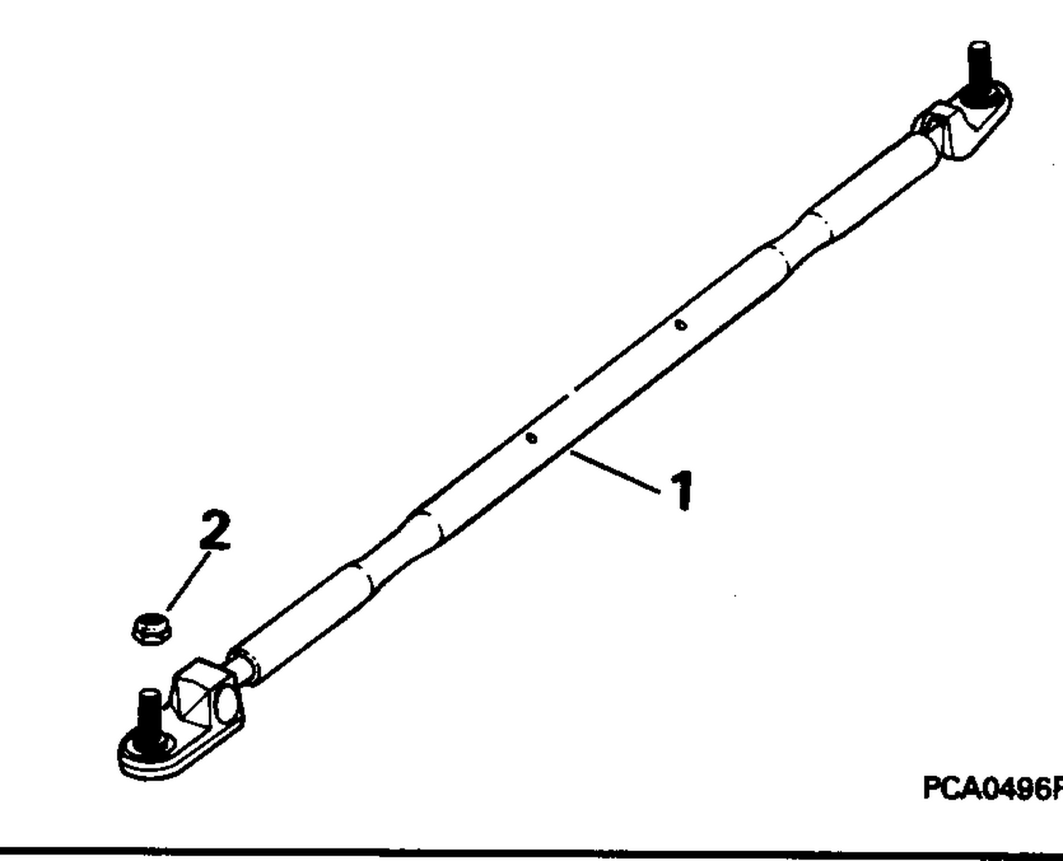 ADJUSTABLE TIE BAR KIT - 40 THRU 250