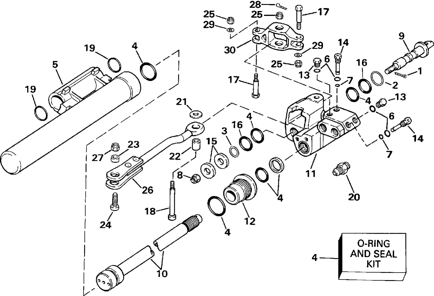 CYLINDER & VALVE ASSEMBLY