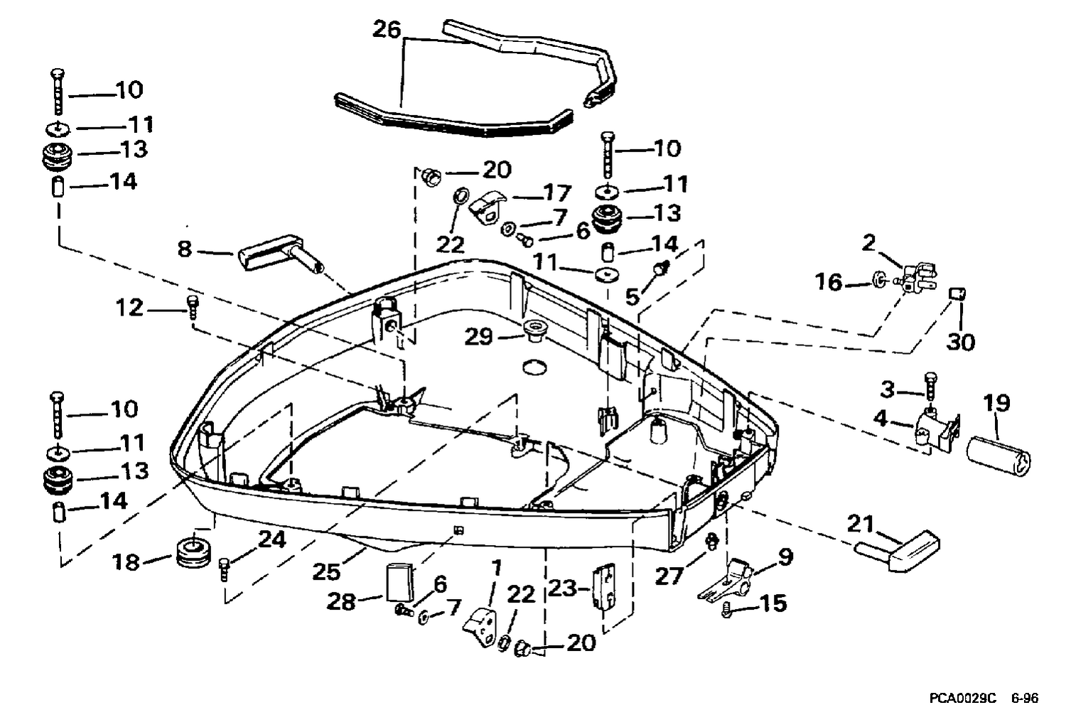 LOWER ENGINE COVER