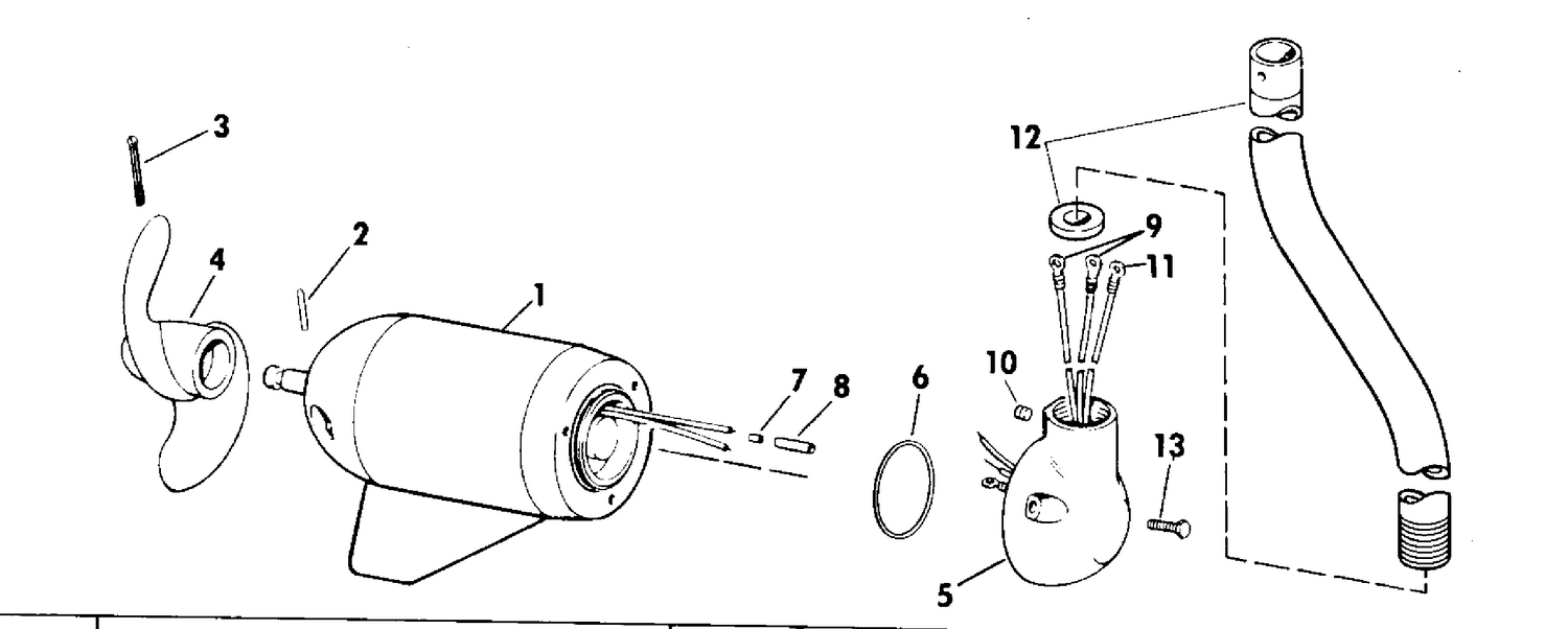 MOTOR AND ADAPTER GROUP/12 VOLT