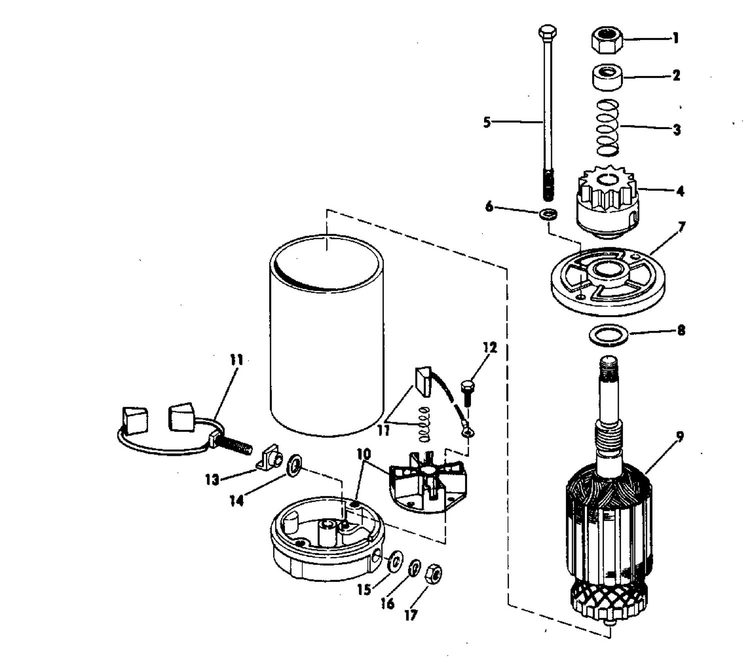 ELECTRIC STARTER AMERICAN BOSCH 10629-23-M030SM