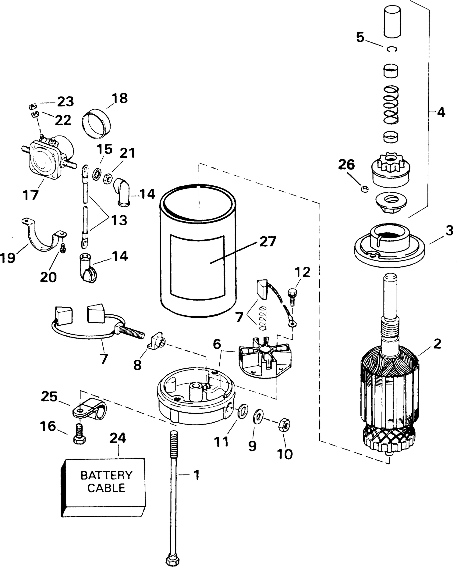 ELECTRIC STARTER & SOLENOID