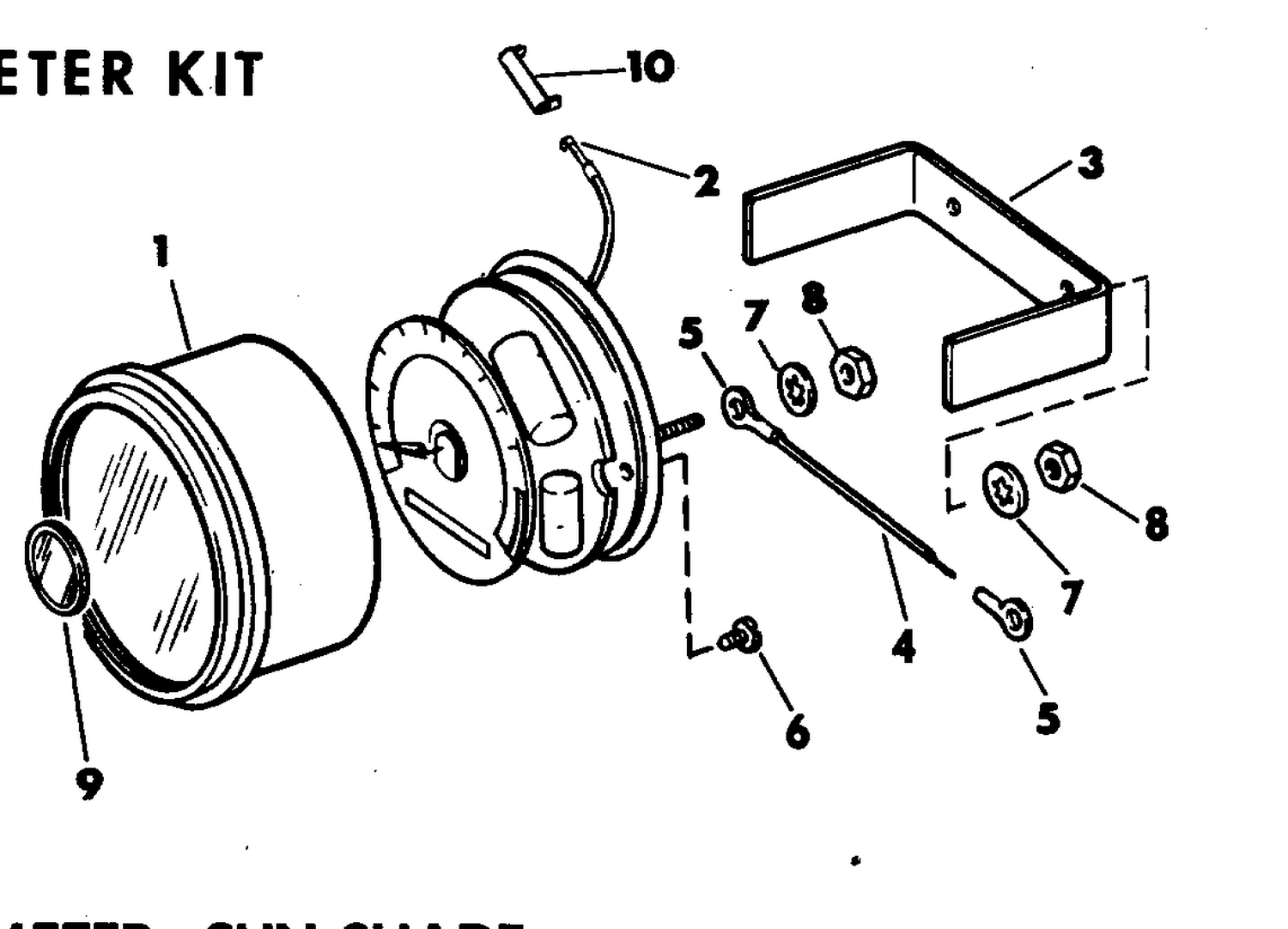 TACHOMETER KIT