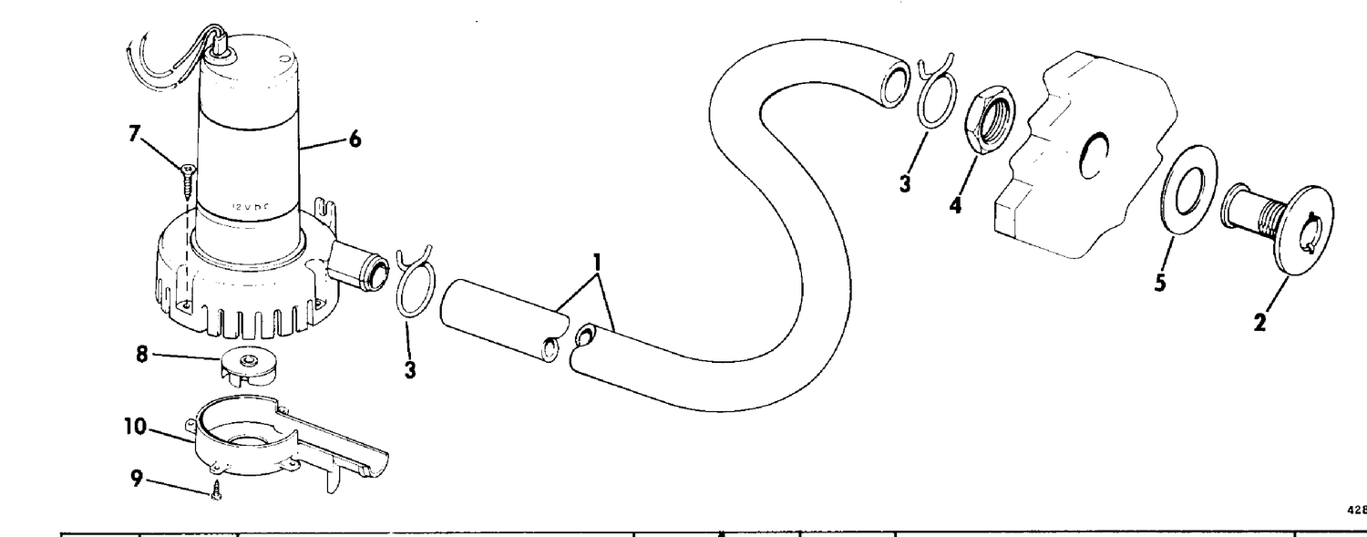 BILGE PUMP KIT