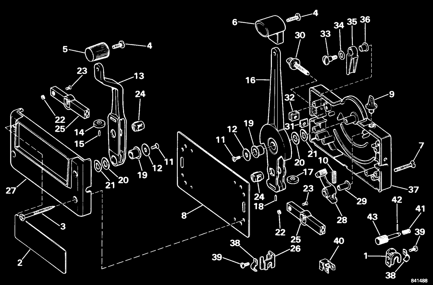 REMOTE CONTROL -- SINGLE MOTOR