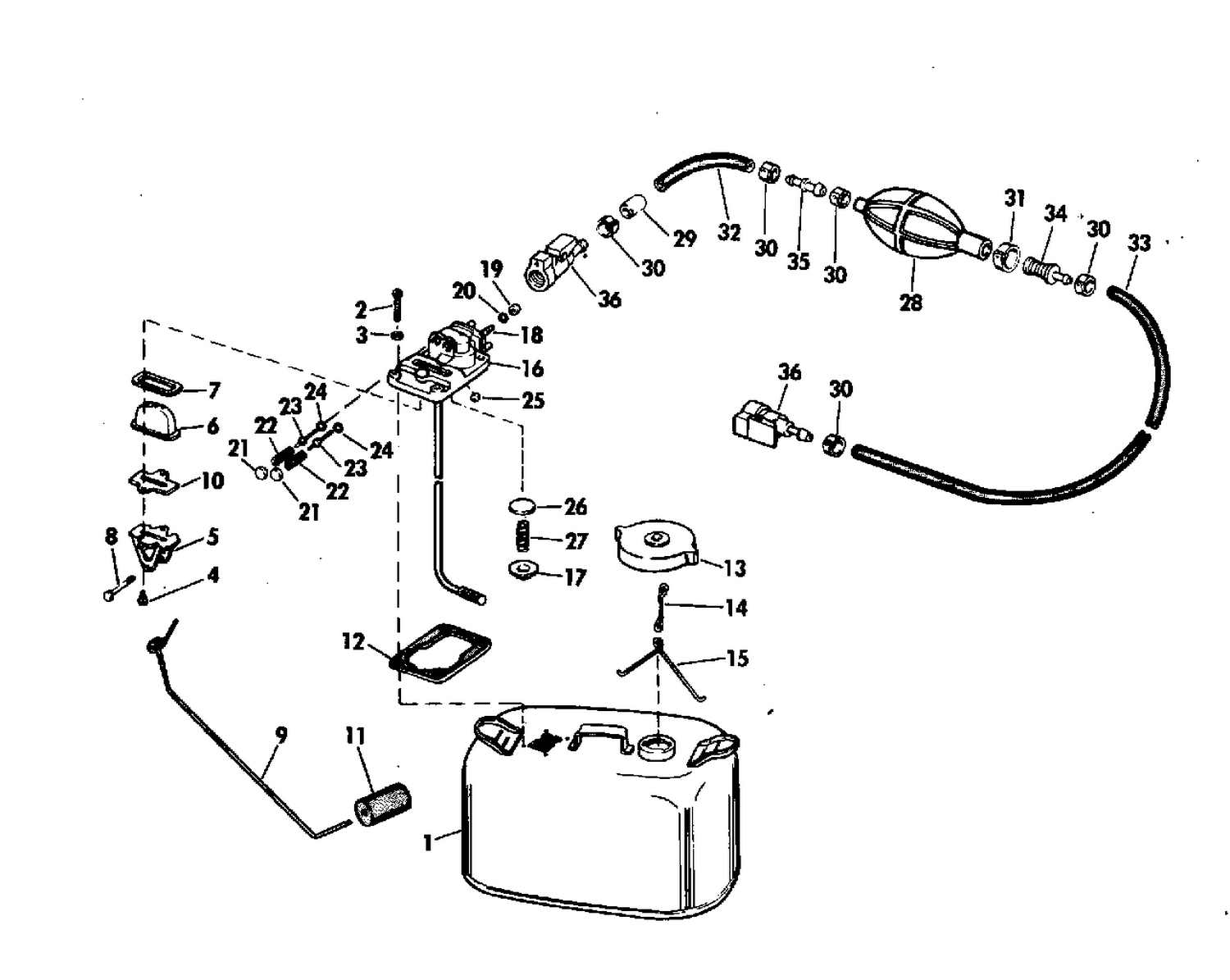 FUEL TANK-6 GALLON