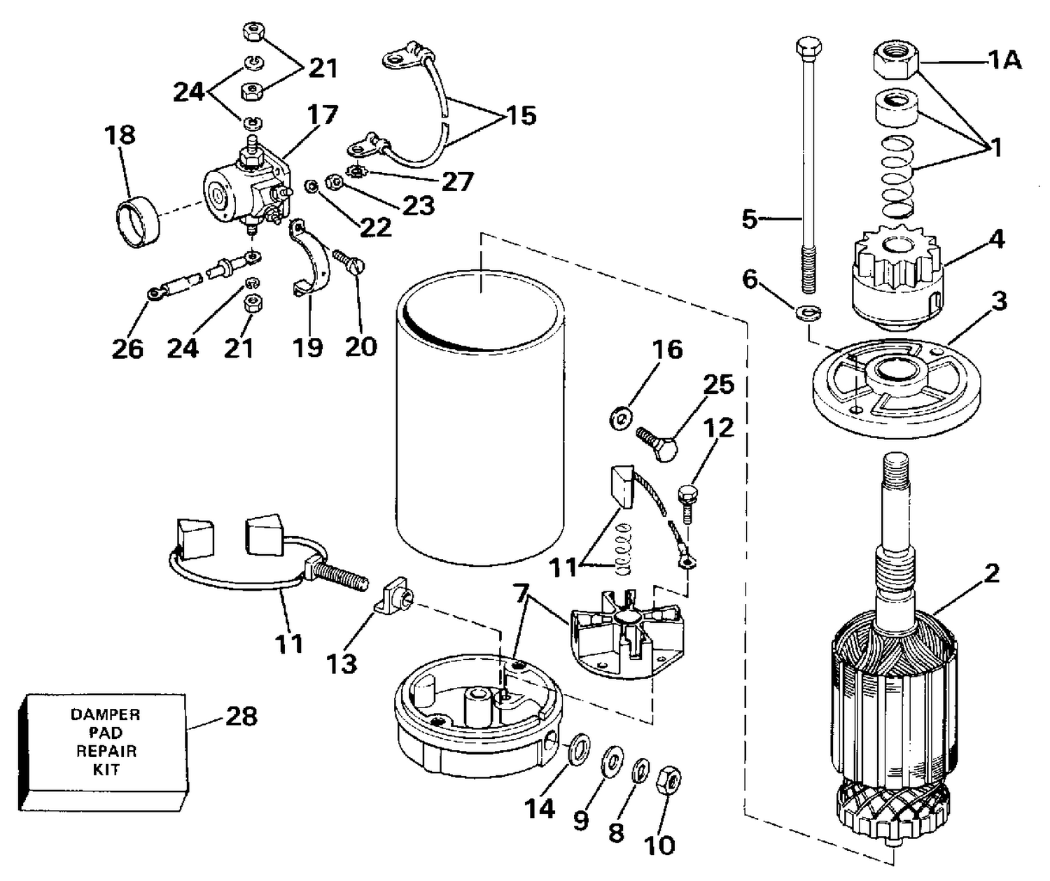 ELECTRIC STARTER AMERICAN BOSCH 17996-29-MO30SM