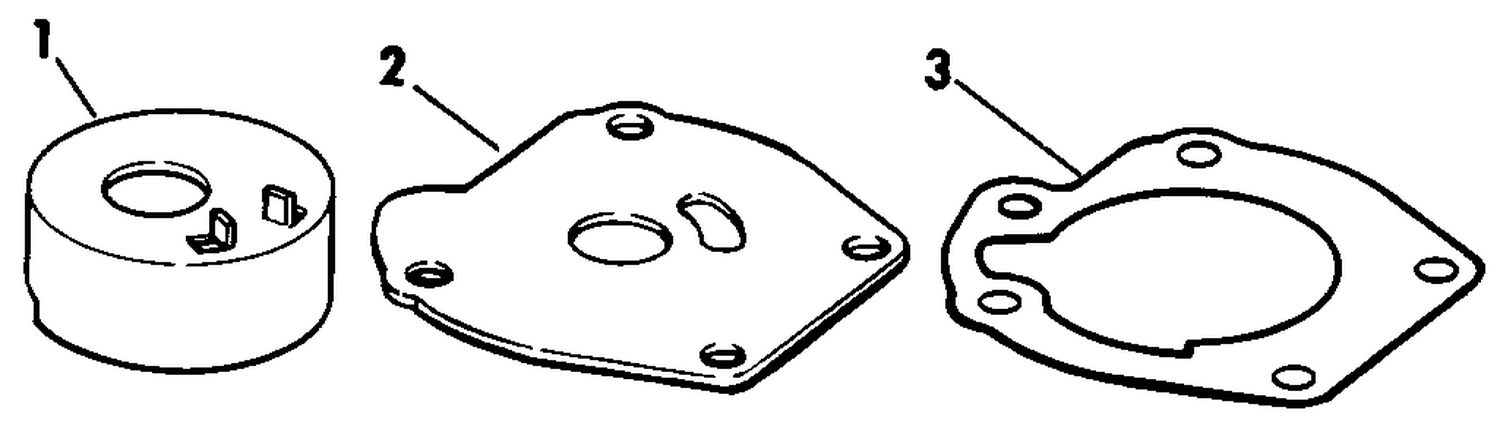 CHROME PUMP KITS SAIL DRIVE