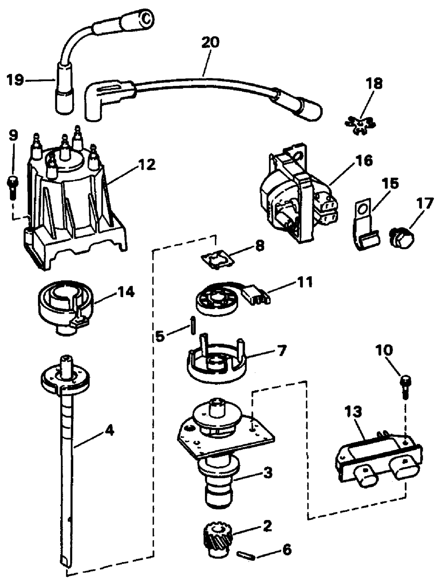 DISTRIBUTOR & IGNITION COIL