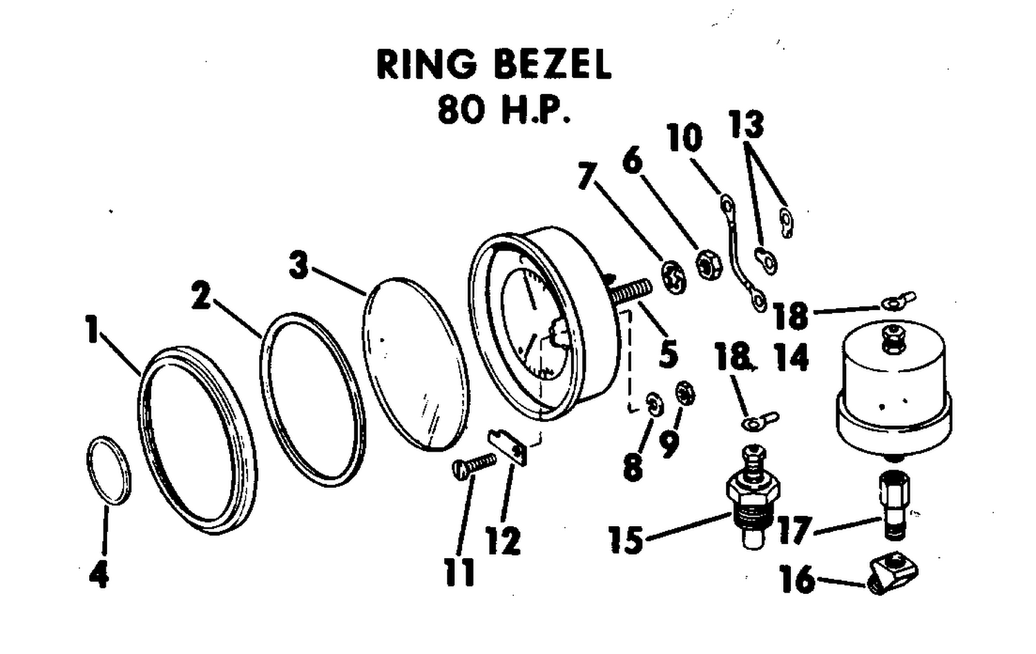 RING BEZEL 80 H.P.