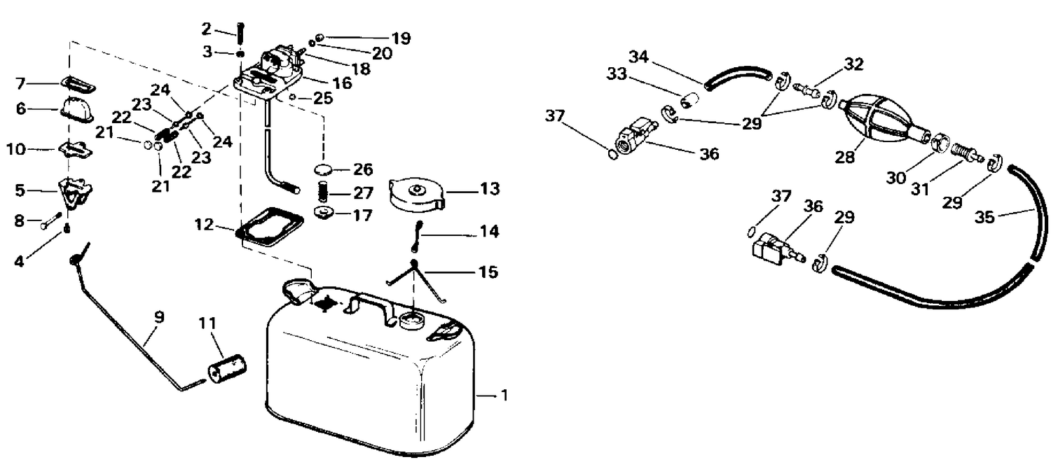FUEL TANK WITH GAUGE